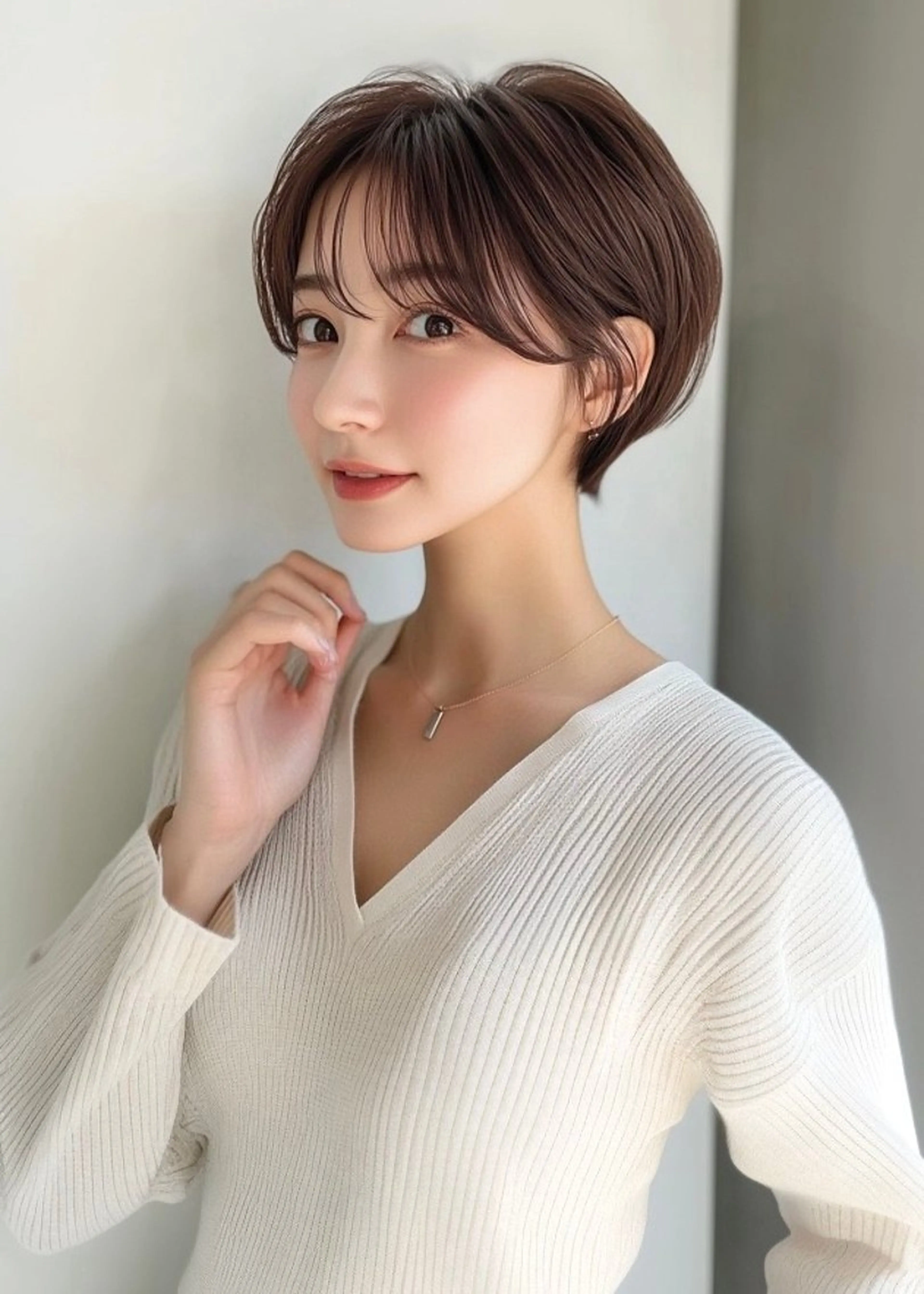 ショート nex the salon coall所属・🫧似合わせショート イシダ🫧のヘアスタイル