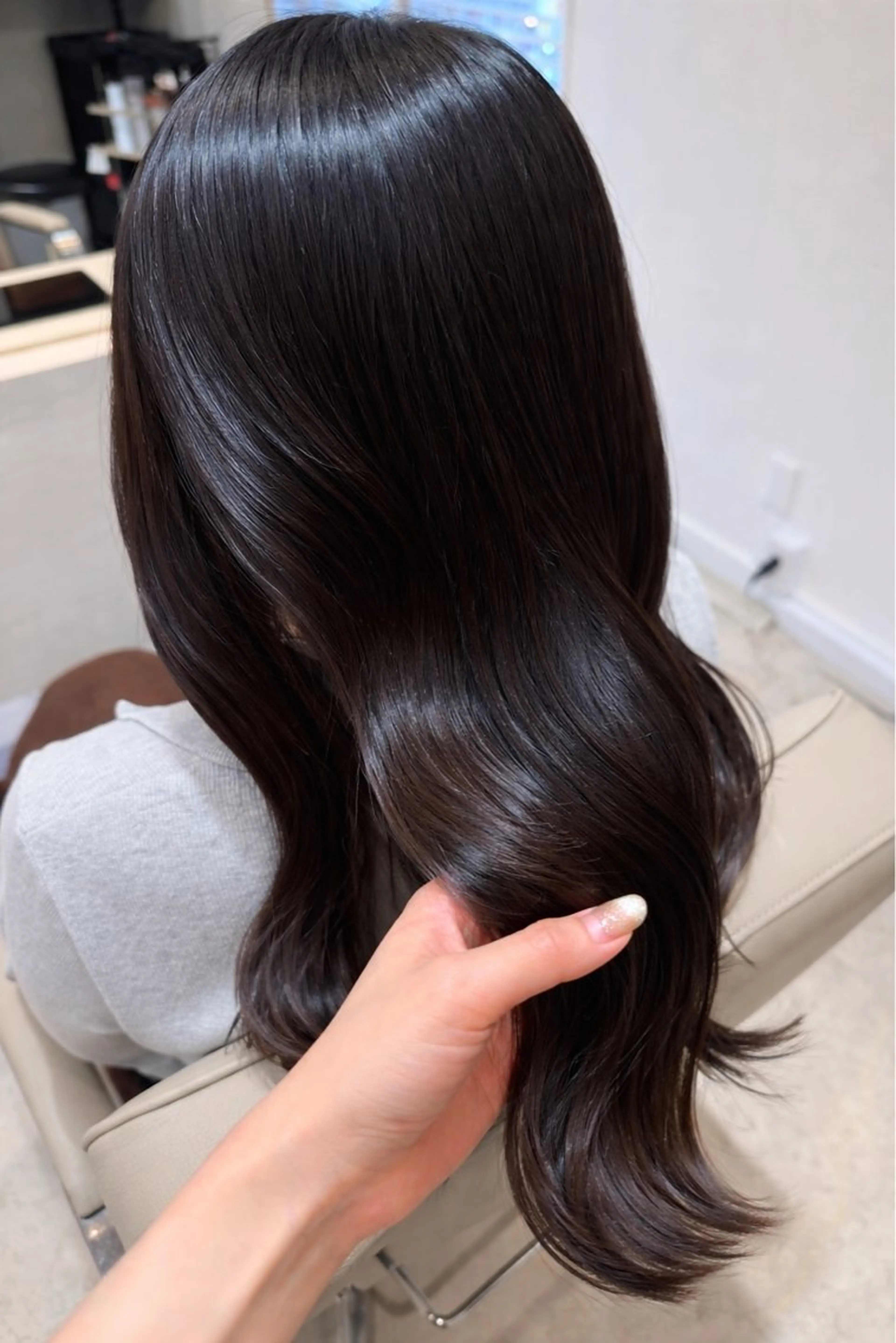 ロング カット ヘアカラー BRIGHT所属・🤍恵比寿/透明感/ 小顔カット🤍アズサのヘアスタイル