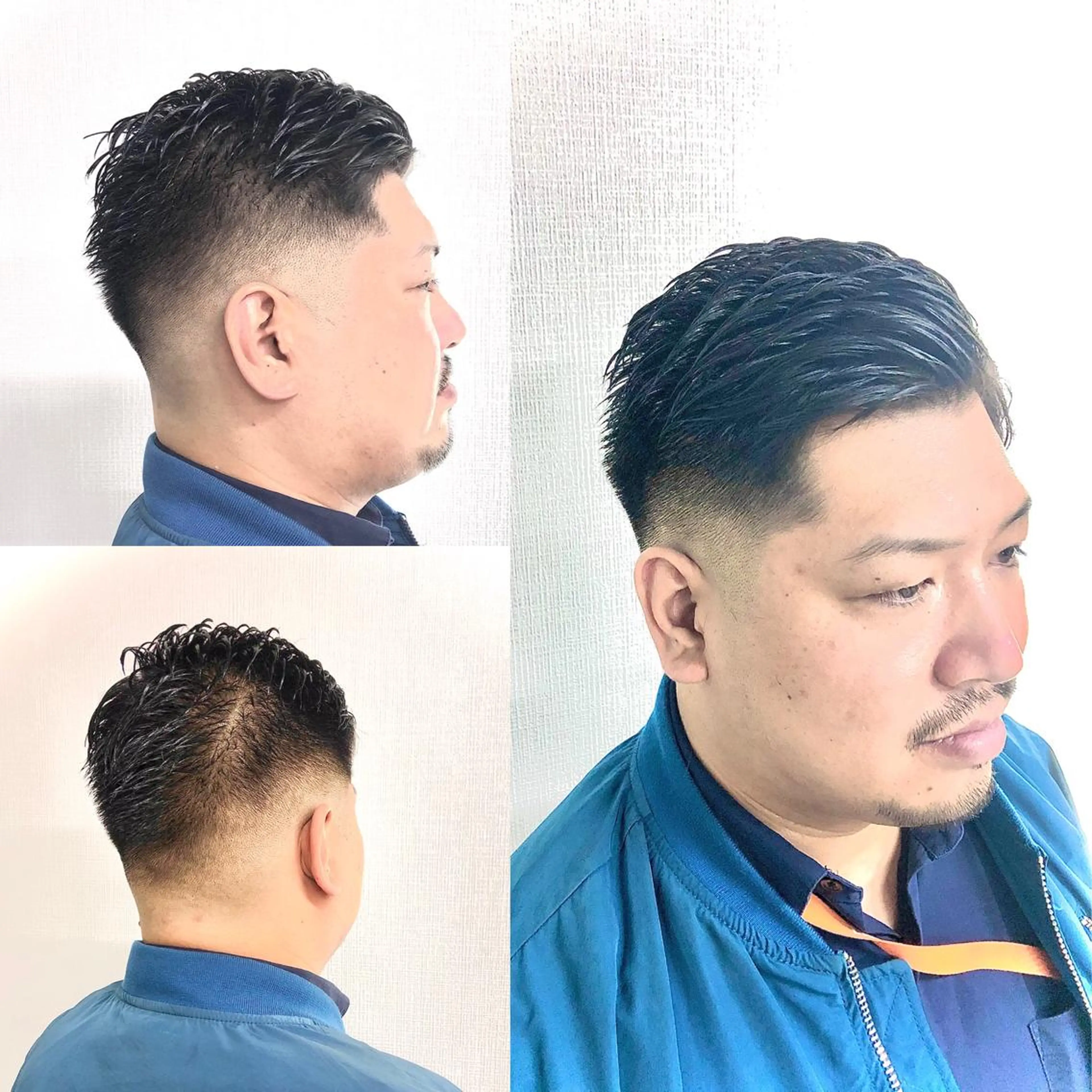 ショート メンズ フェードカット ✨最強美容師✨ 💙にっしー西村💙のヘアスタイル