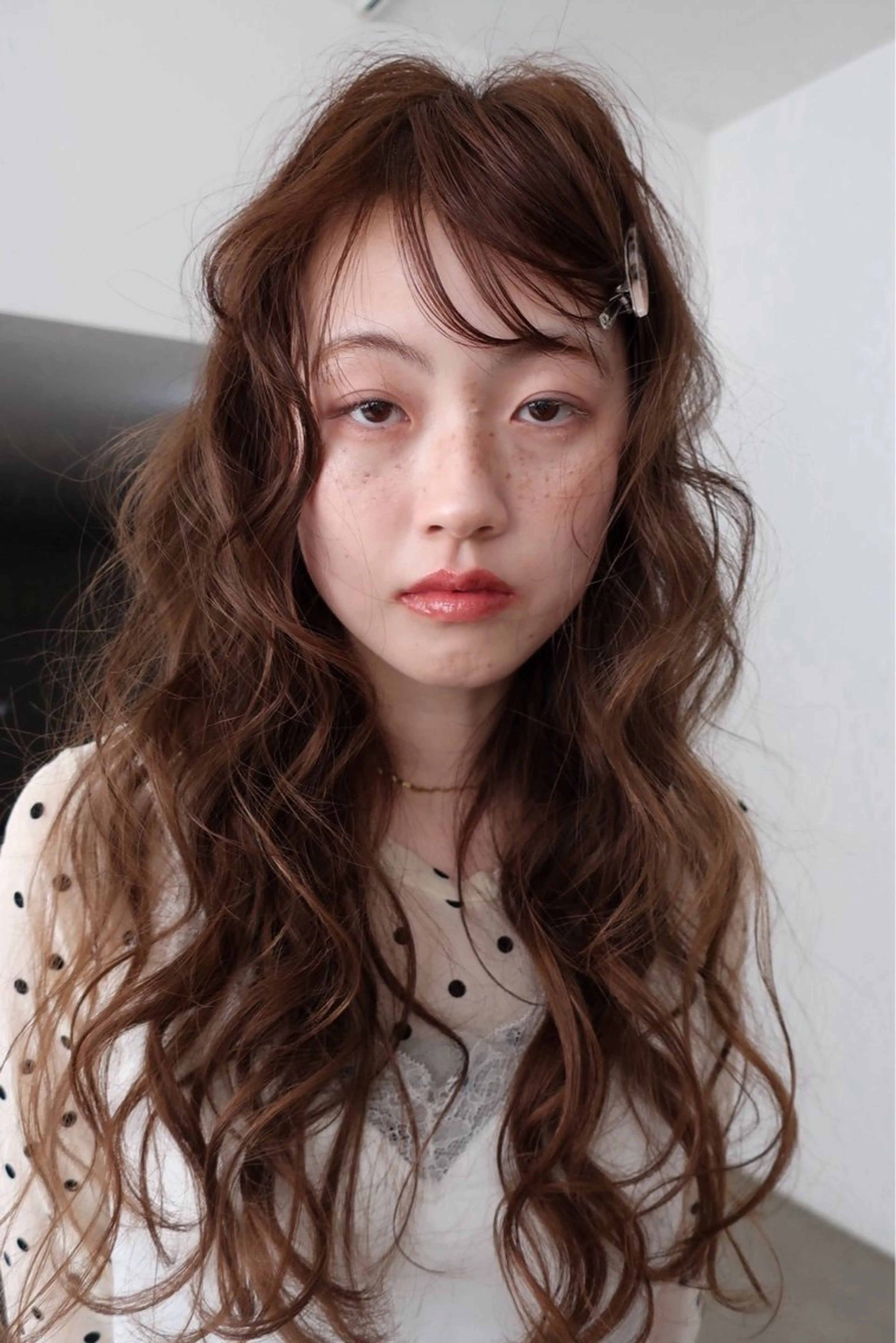 ロング カット ヘアカラー saki / ボブ /透明感カラーのヘアスタイル