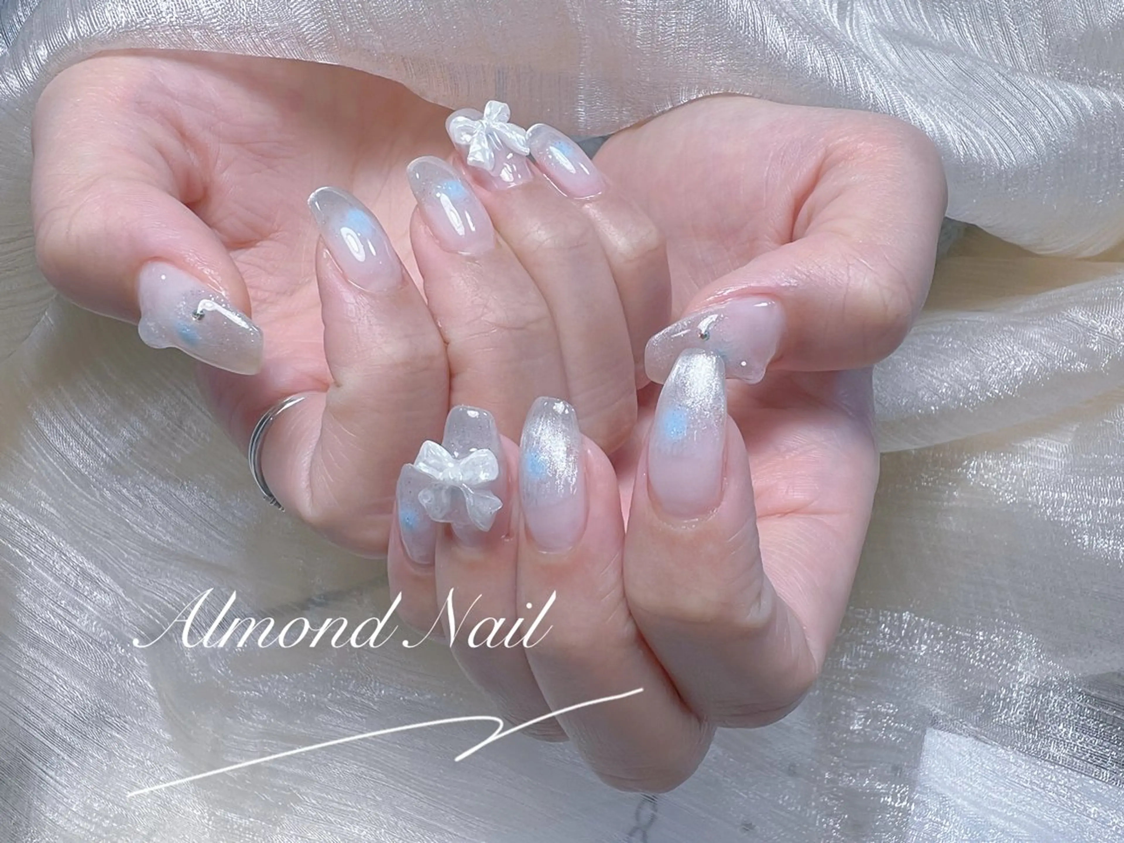 ネイル ハンドネイル Almond Nail 亀戸のネイルデザイン