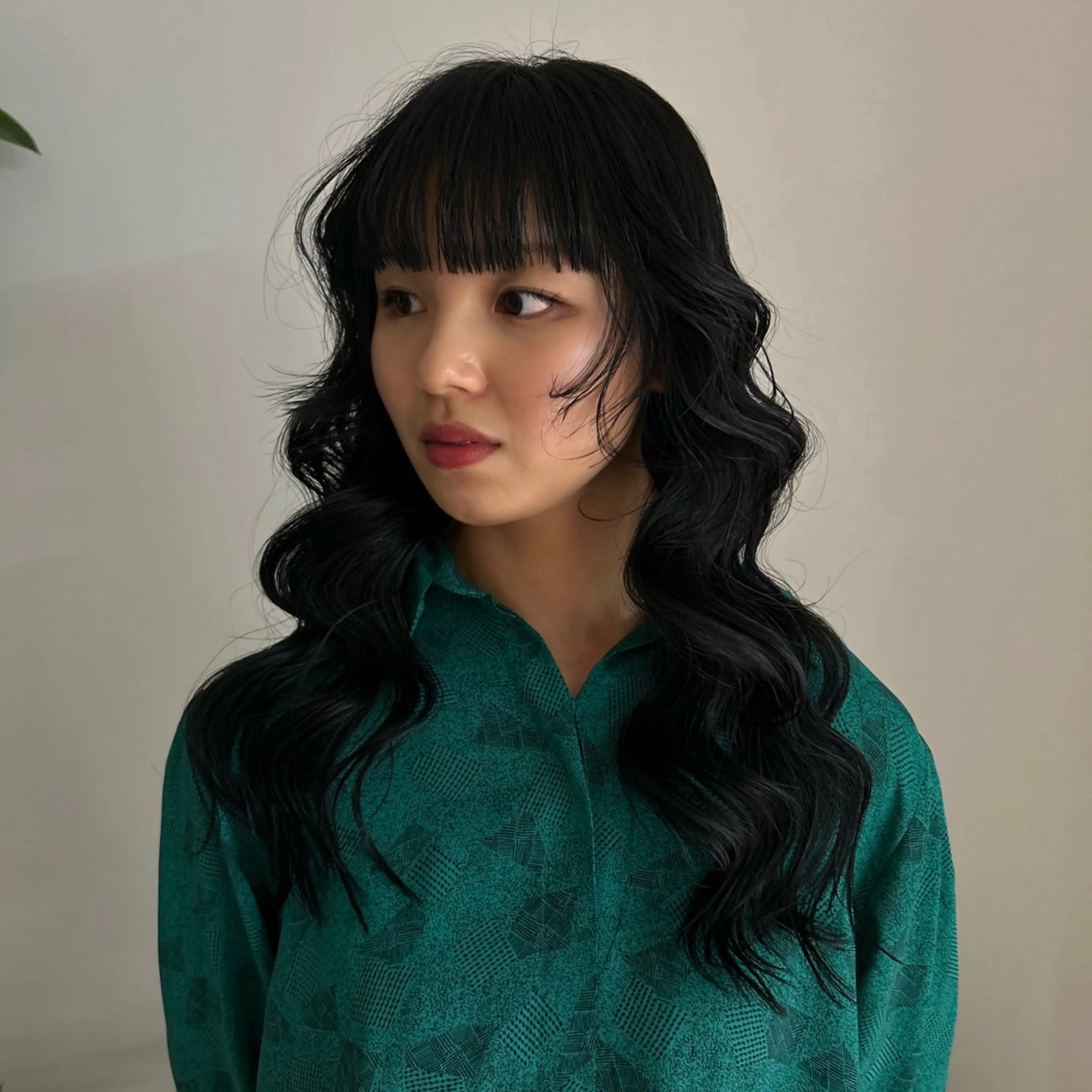 one  color + 2step treatment🕊️の写真