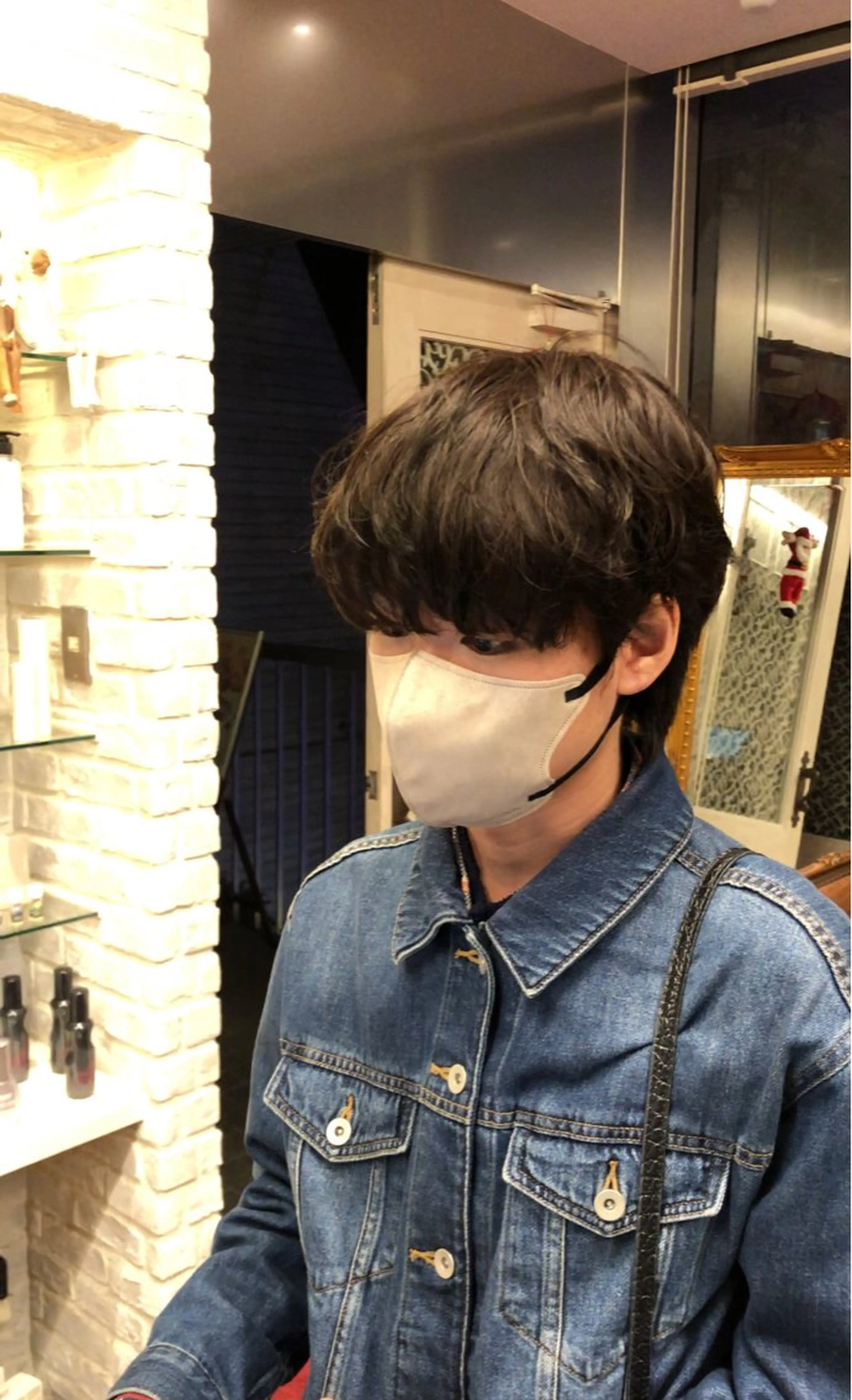 メンズカット×シャドウパーマの写真