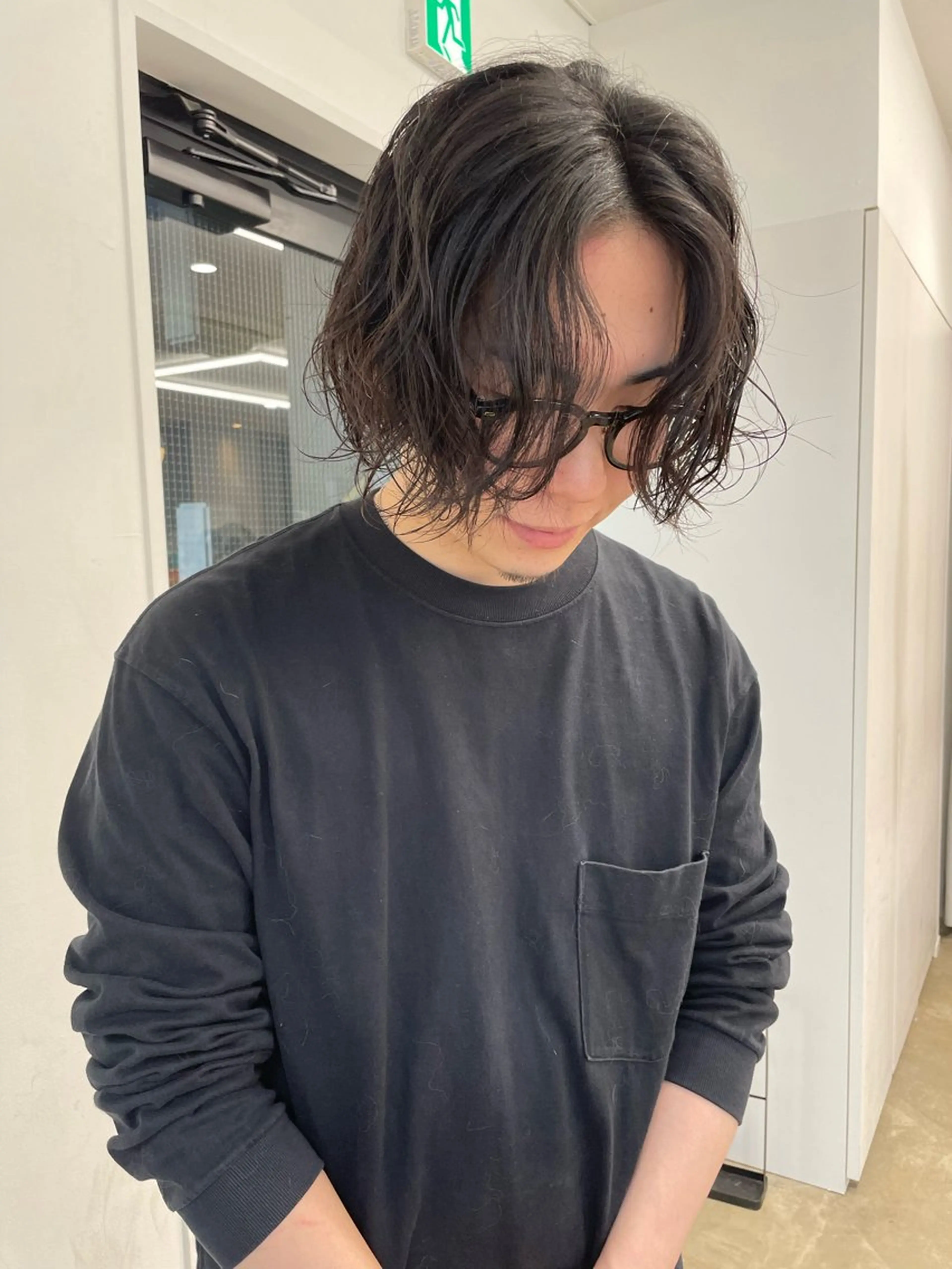 パーマ メンズ メンズパーマ ニュアンスパーマ pole所属・【pole】 minaのヘアスタイル