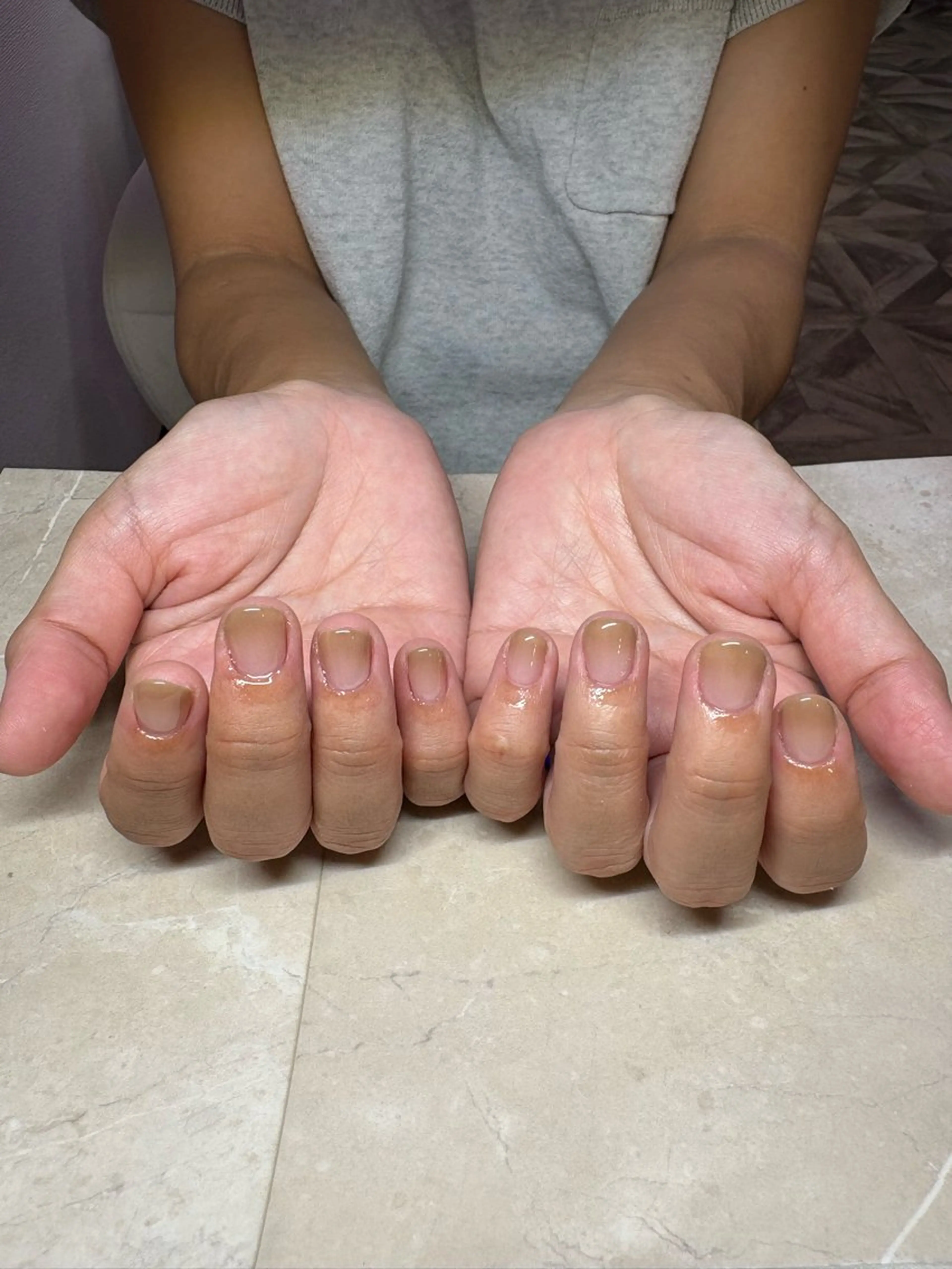 【オフなし】カラグラクリアベース(新規¥5480/再来¥5980)の写真