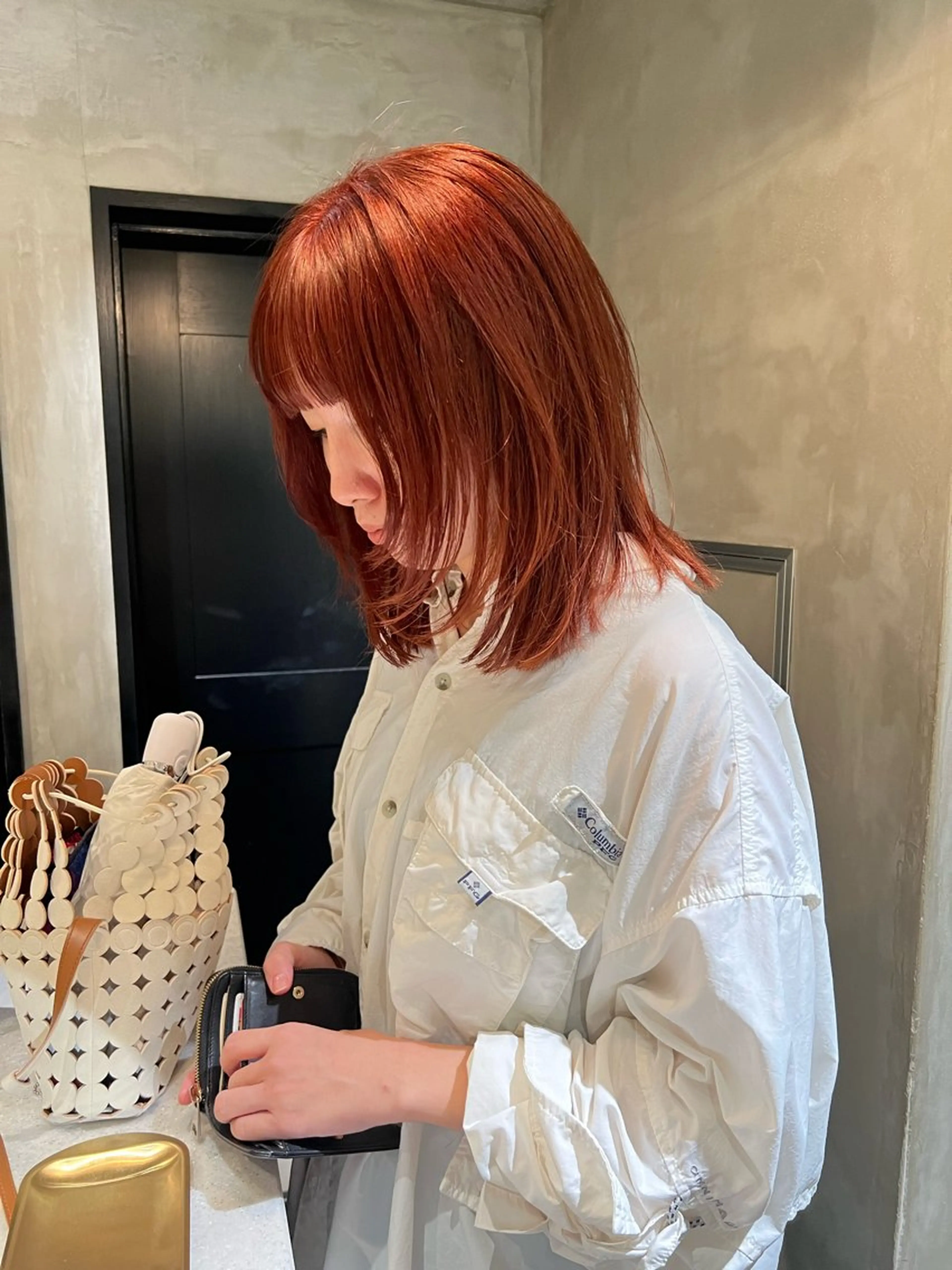 ミディアム カラー ヘアカラー トリートメント アンニュイヘア🪽 ayumiのヘアスタイル