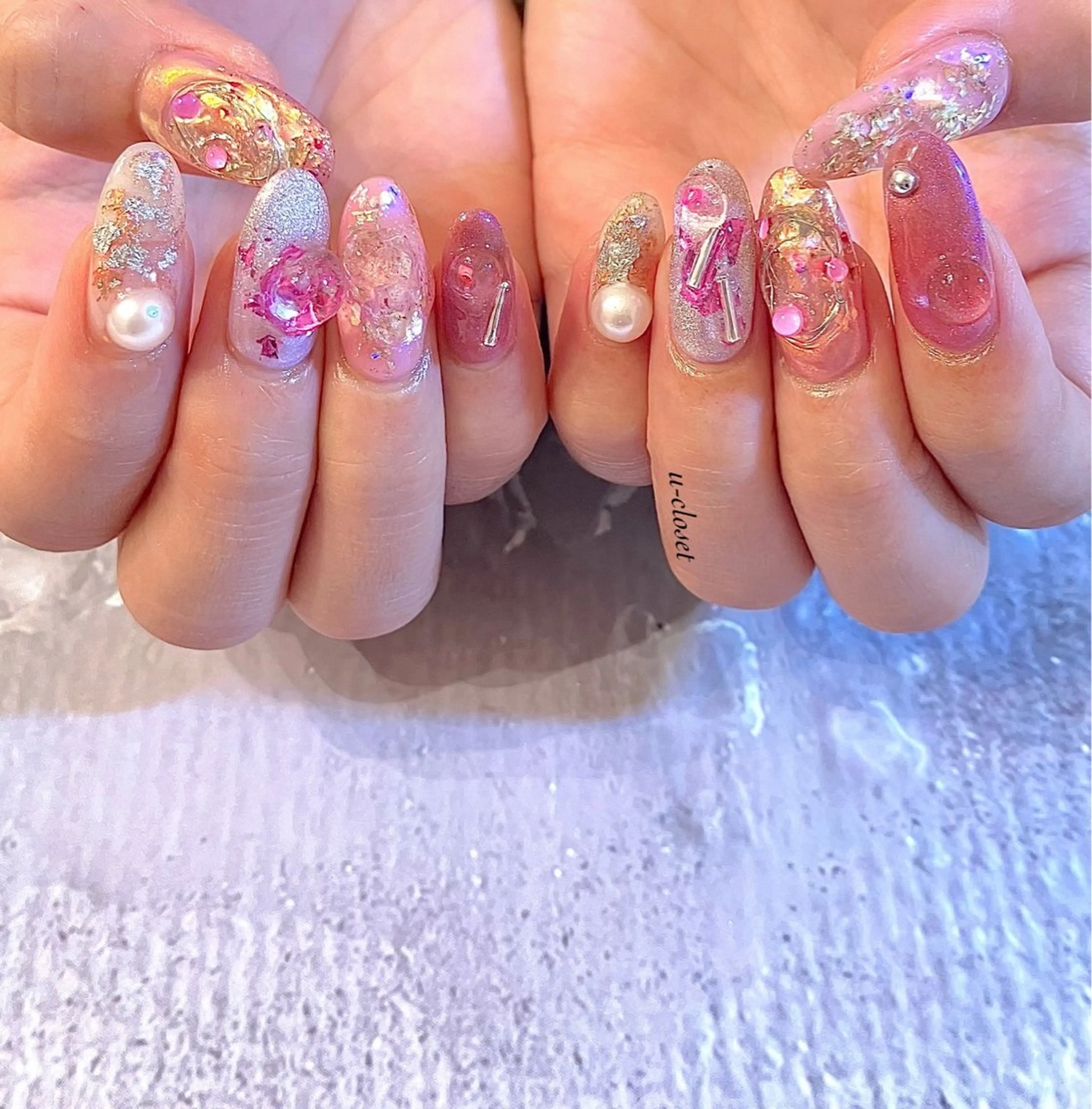 ネイル ハンドネイル u closetのネイルデザイン