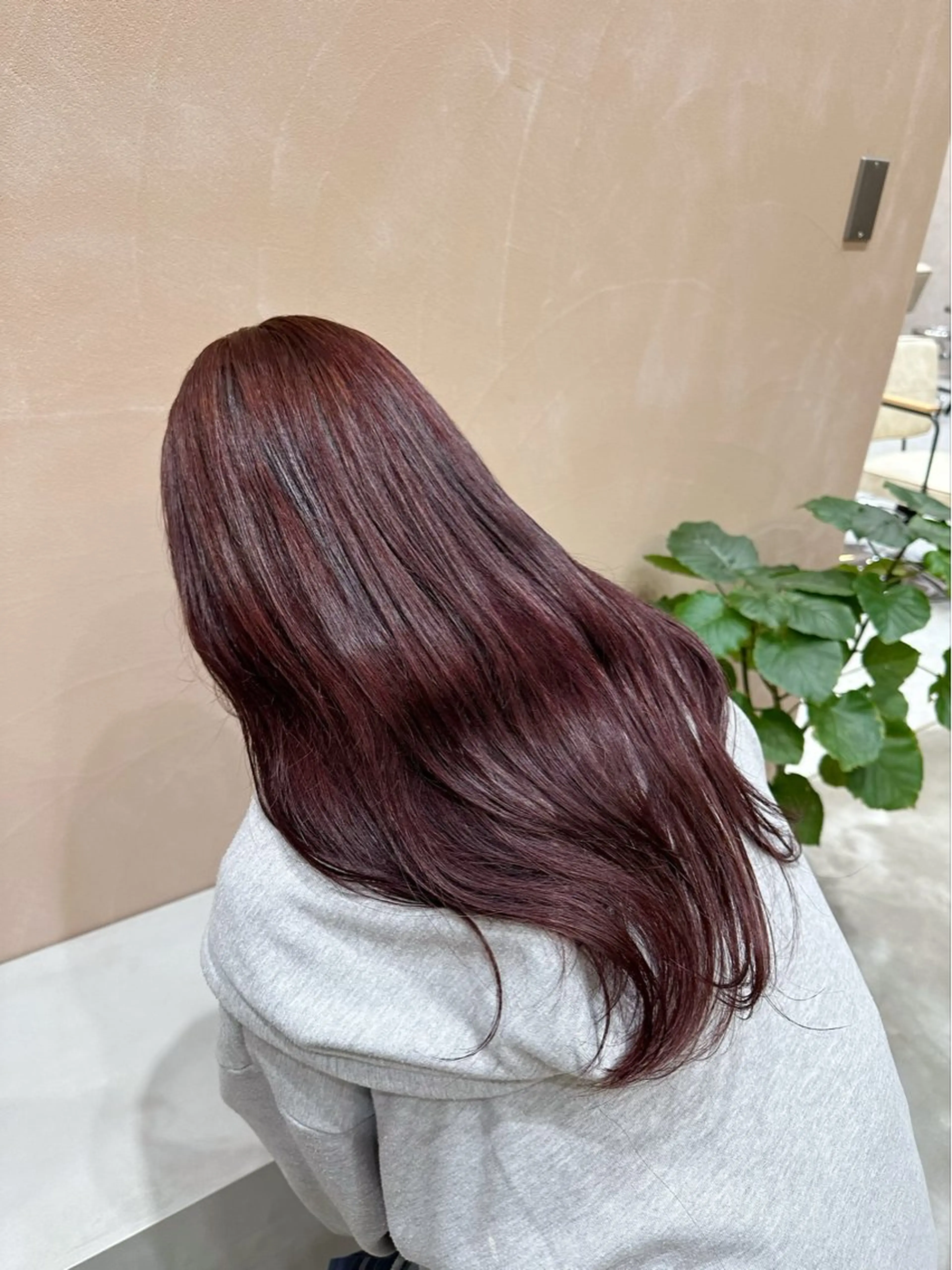 ロング カラー ブリーチ ブリーチなしカラー ピンクカラー 💖🌷越後 遥🌷💖のヘアスタイル