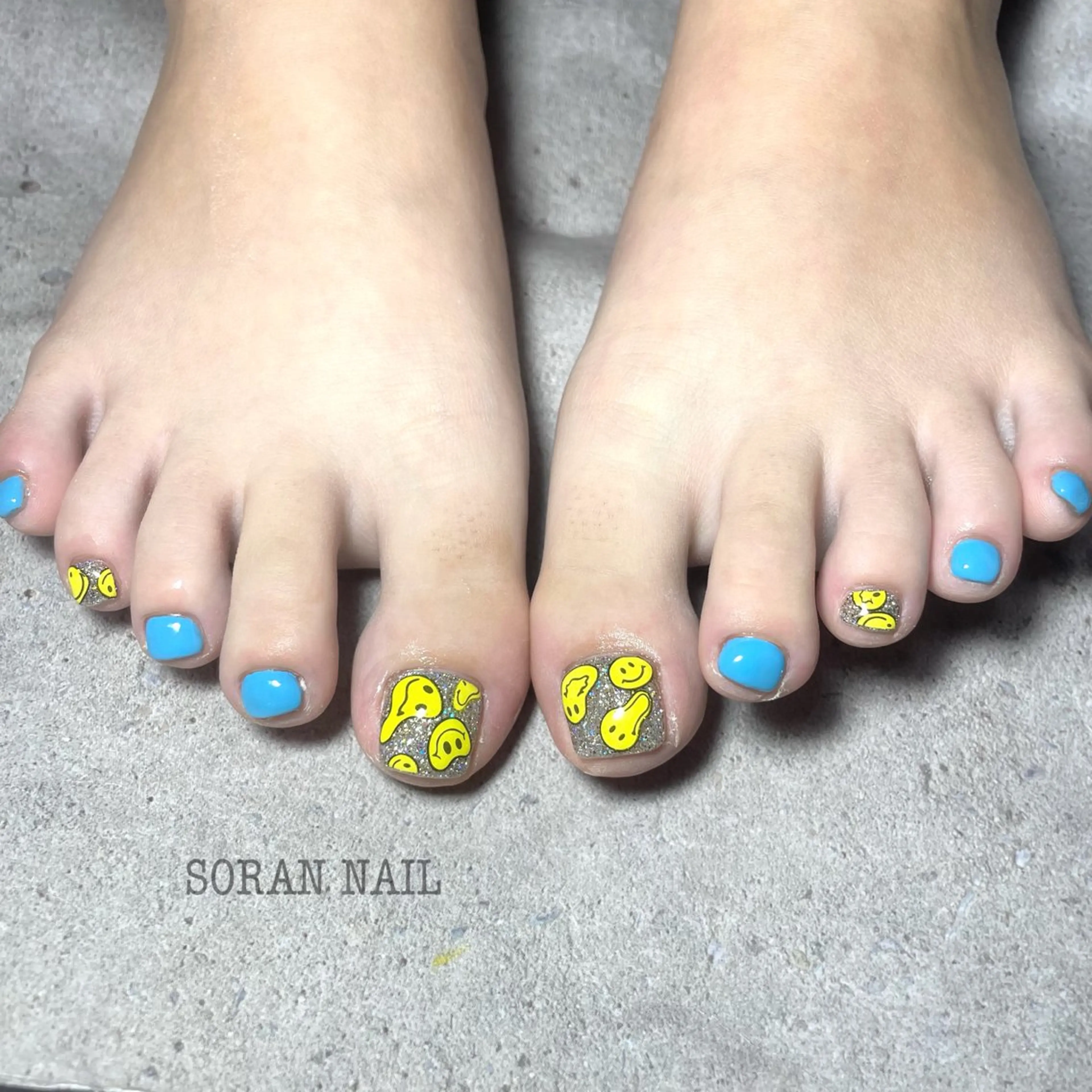 ネイル フットネイル soran nailのネイルデザイン