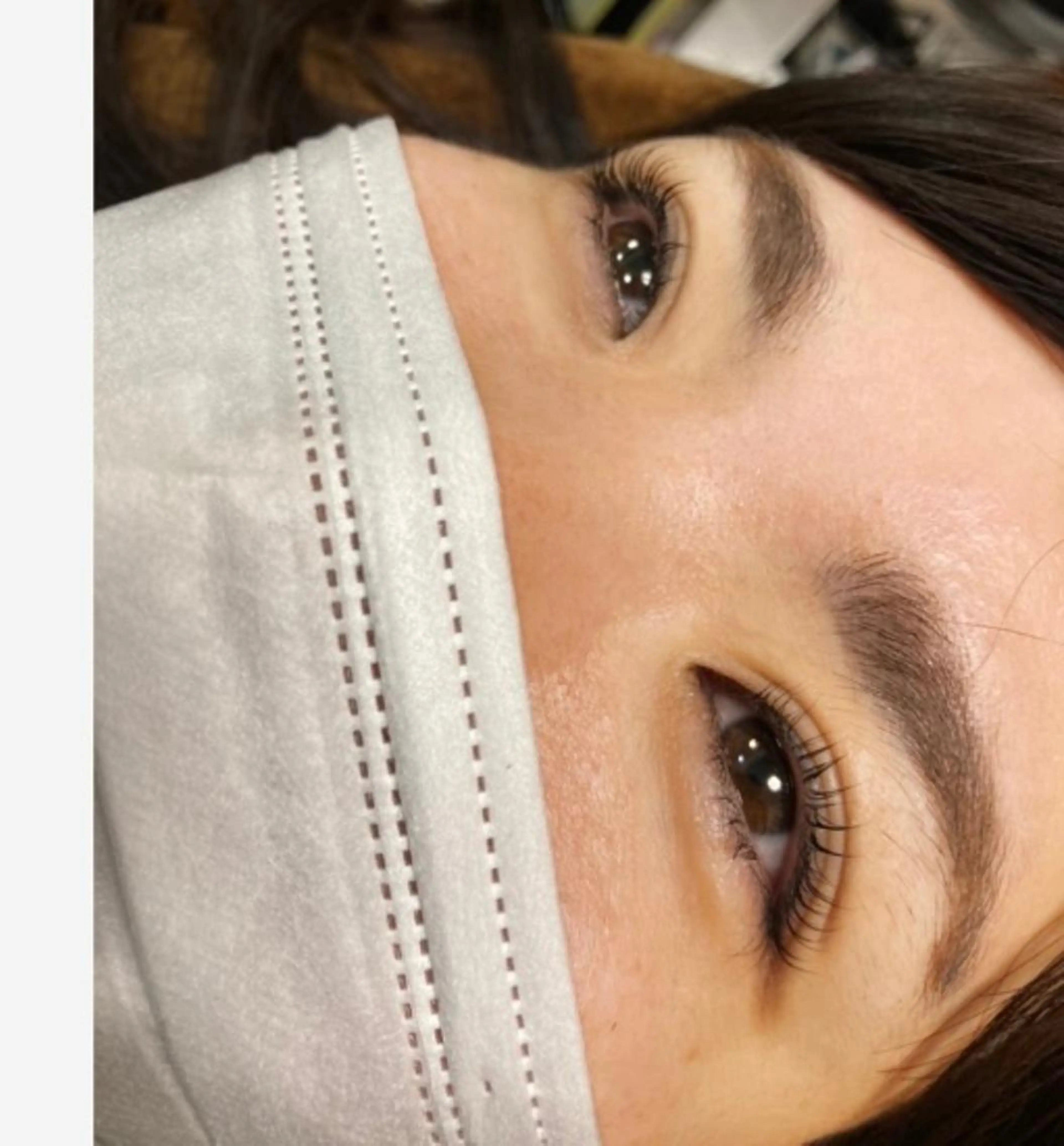 マツエク・マツパ 一重×まつ毛パーマ OVER  SEAオーバーシー所属・森 陽子のマツエク・マツパデザイン