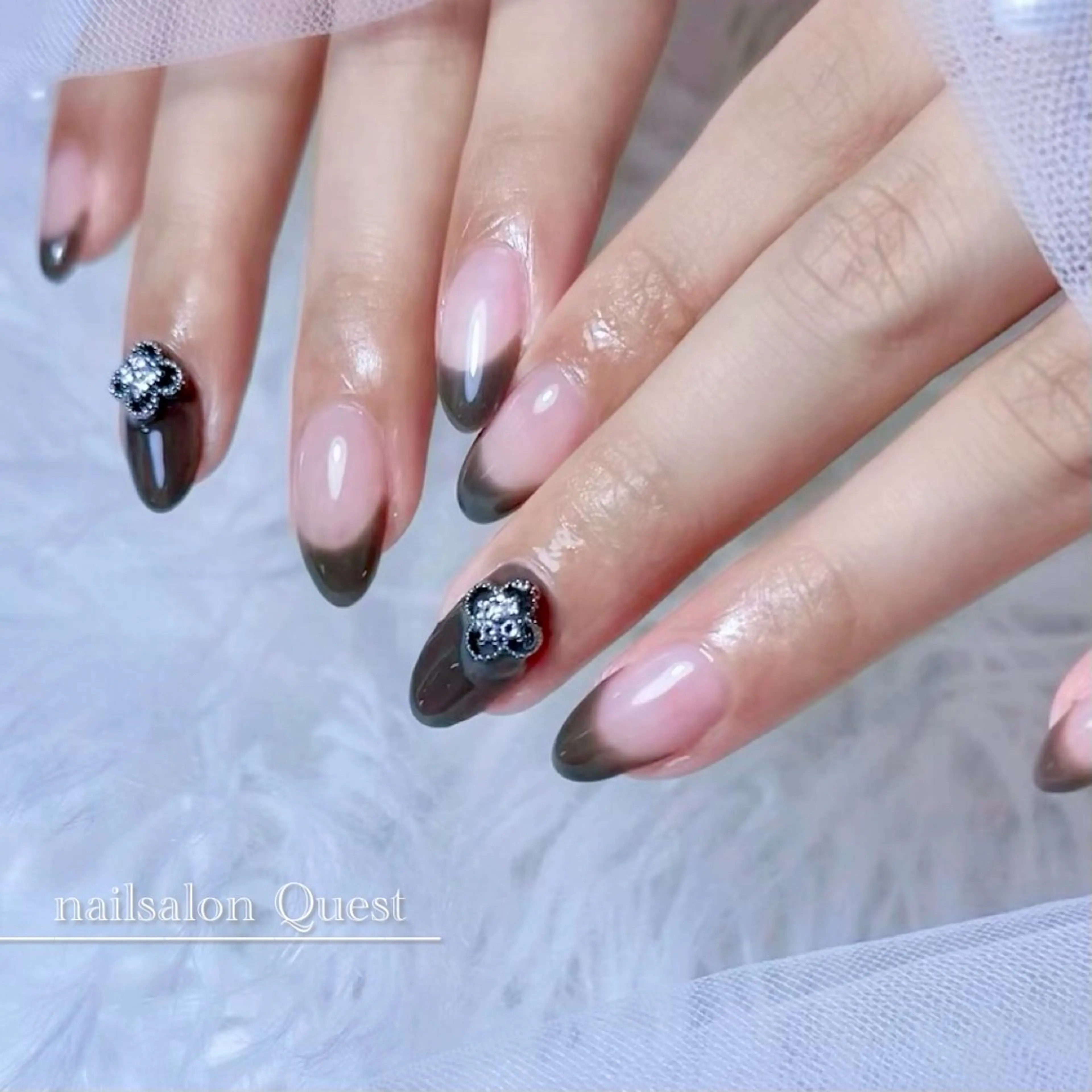 ネイル フレンチネイル シンプルネイル ハンドネイル nailsalon Questのネイルデザイン