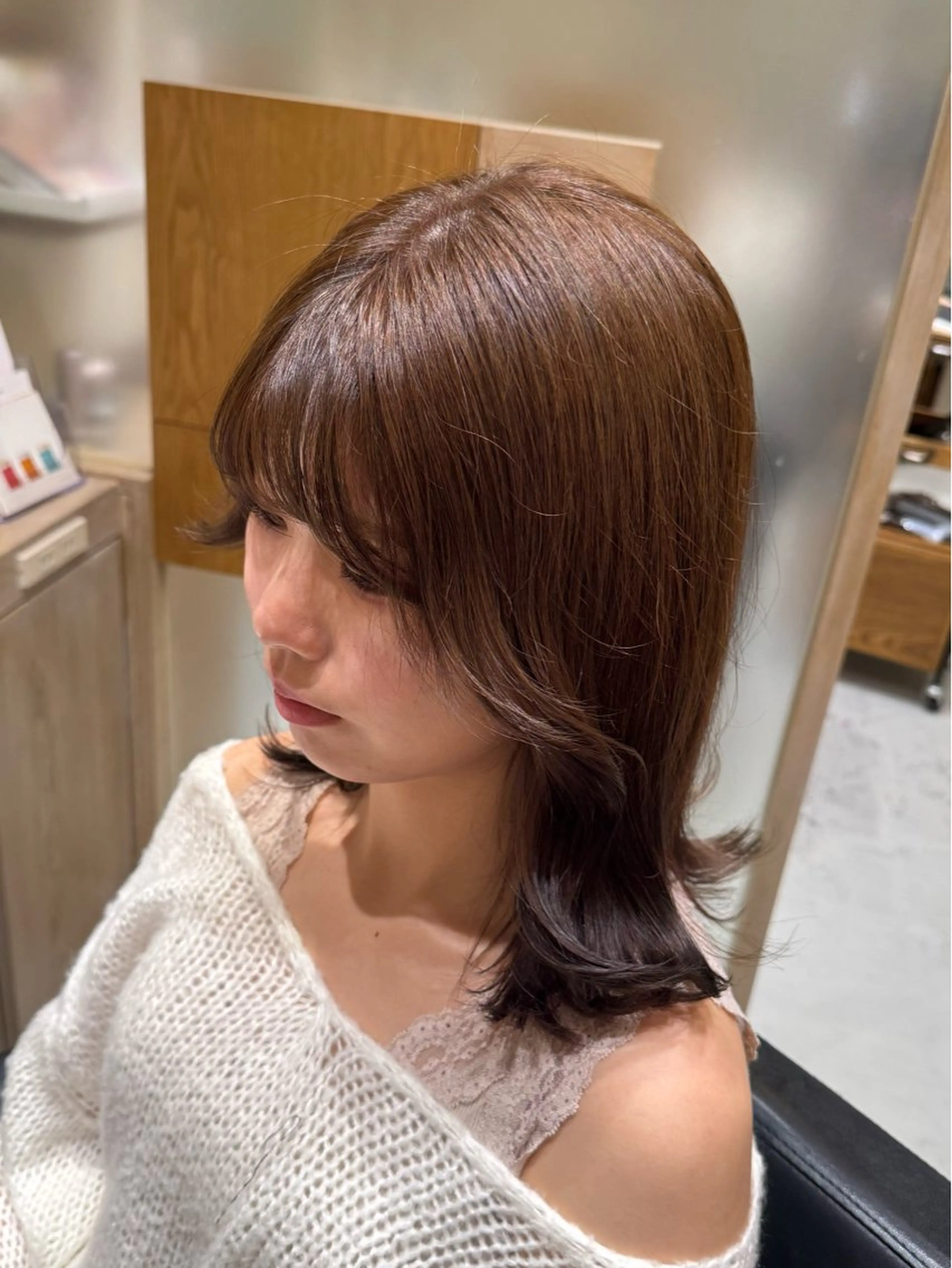 前髪・顔周りカット＋コラーゲントリートメント🦋🫧/¥5100→¥4000‼️の写真