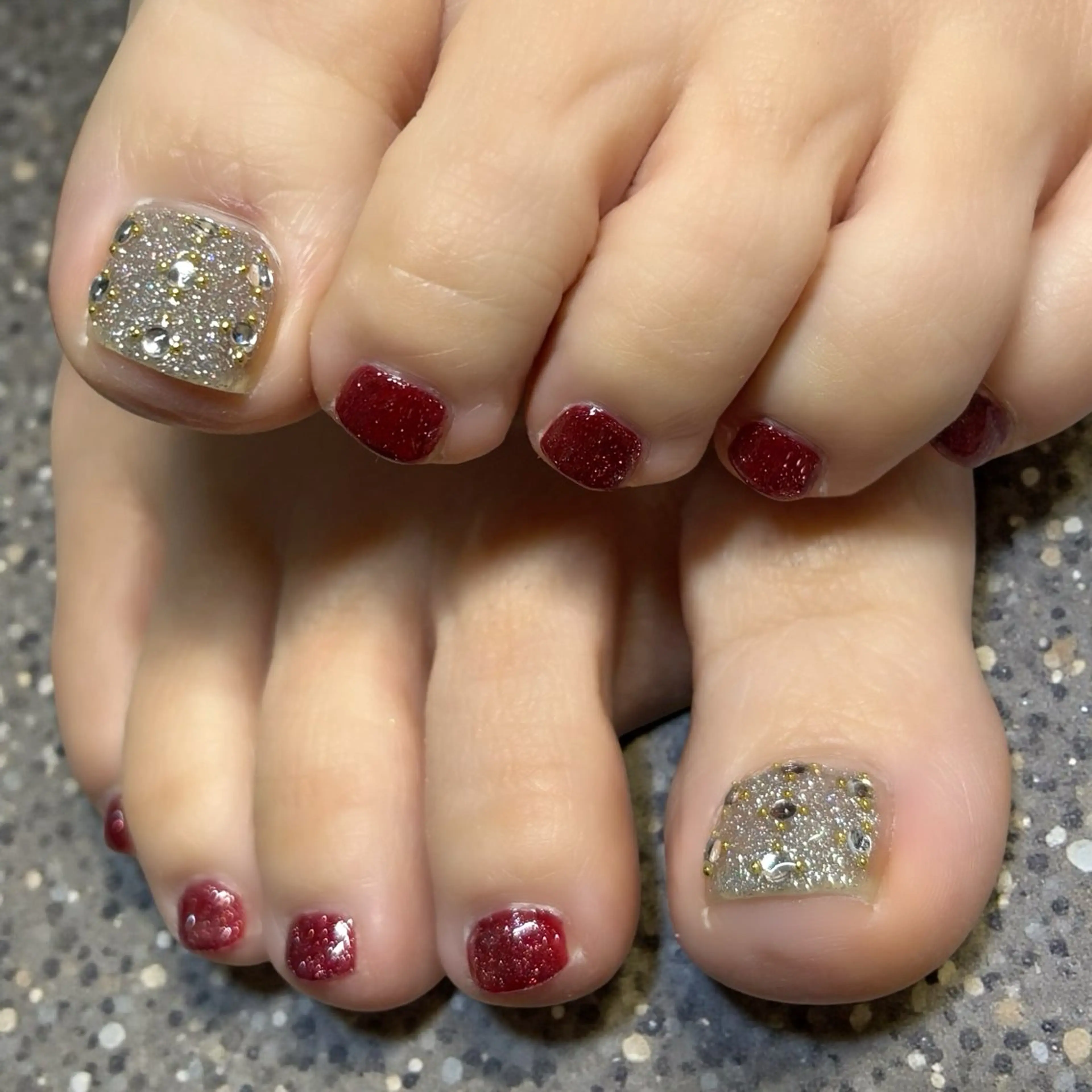 ネイル フットネイル orchid mikiのネイルデザイン