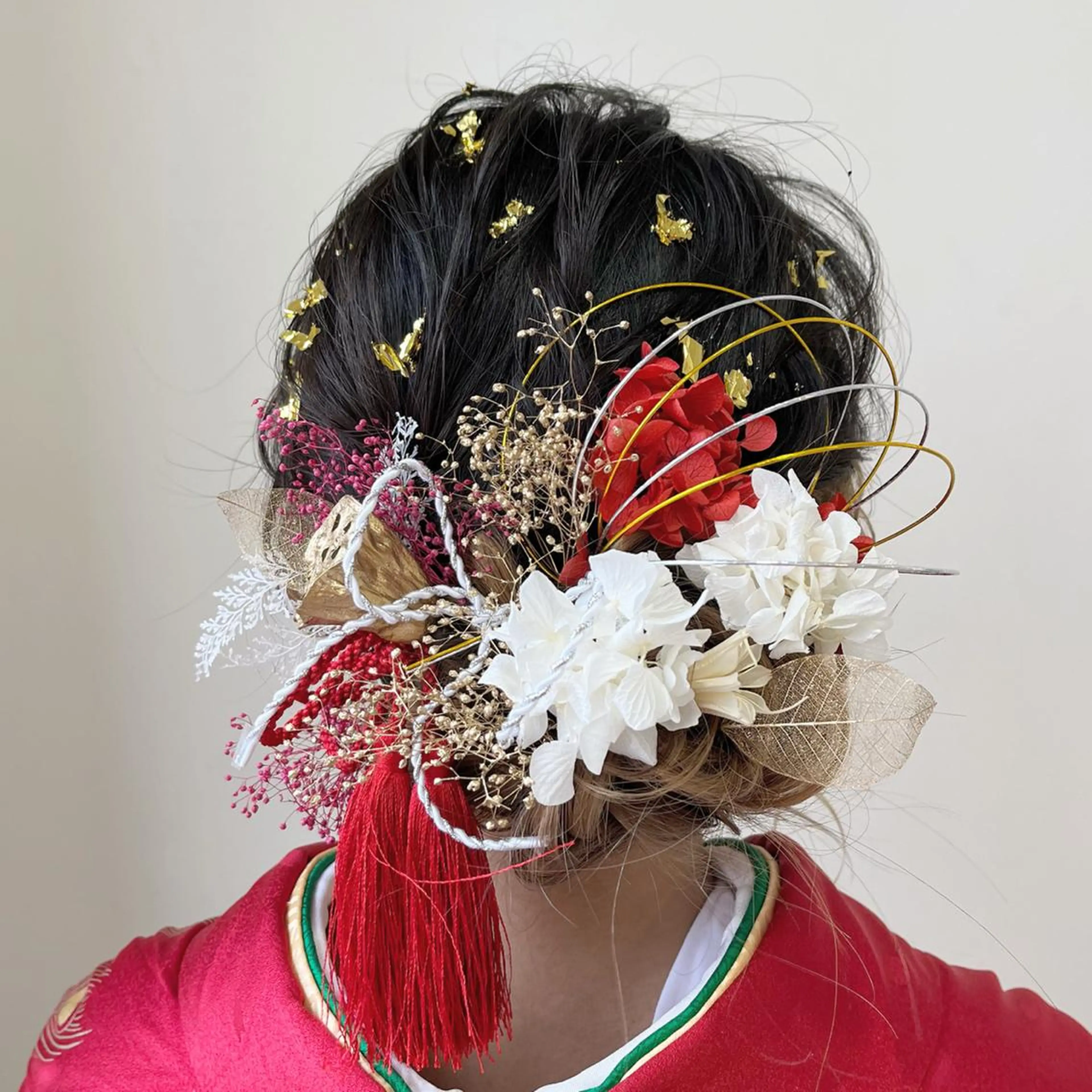 ロング 着付け サソウ ユリエ🥥のヘアスタイル