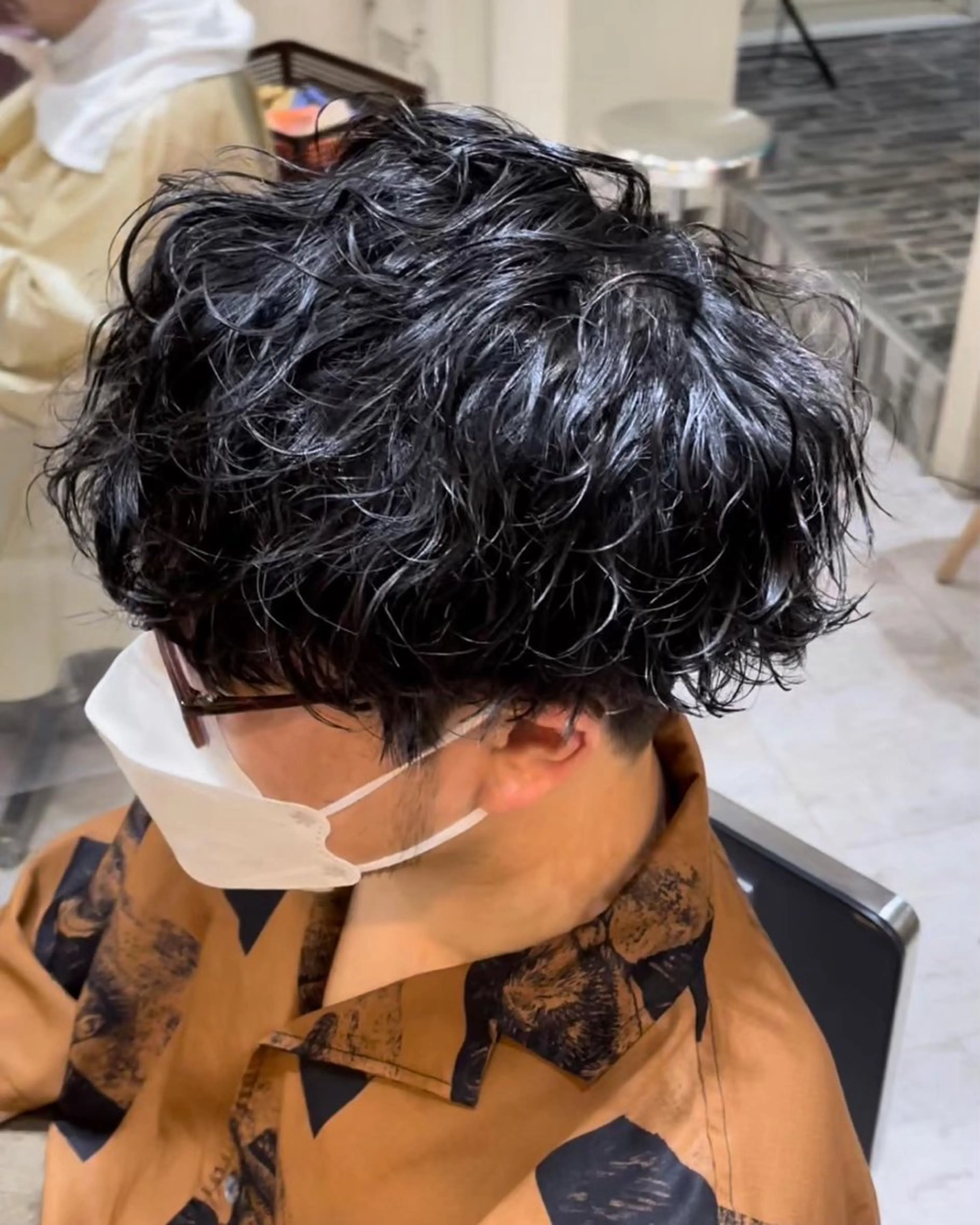 ショート カット ヘアカラー パーマ 🔥メンズ特化美容師 🔥MIYABIのヘアスタイル