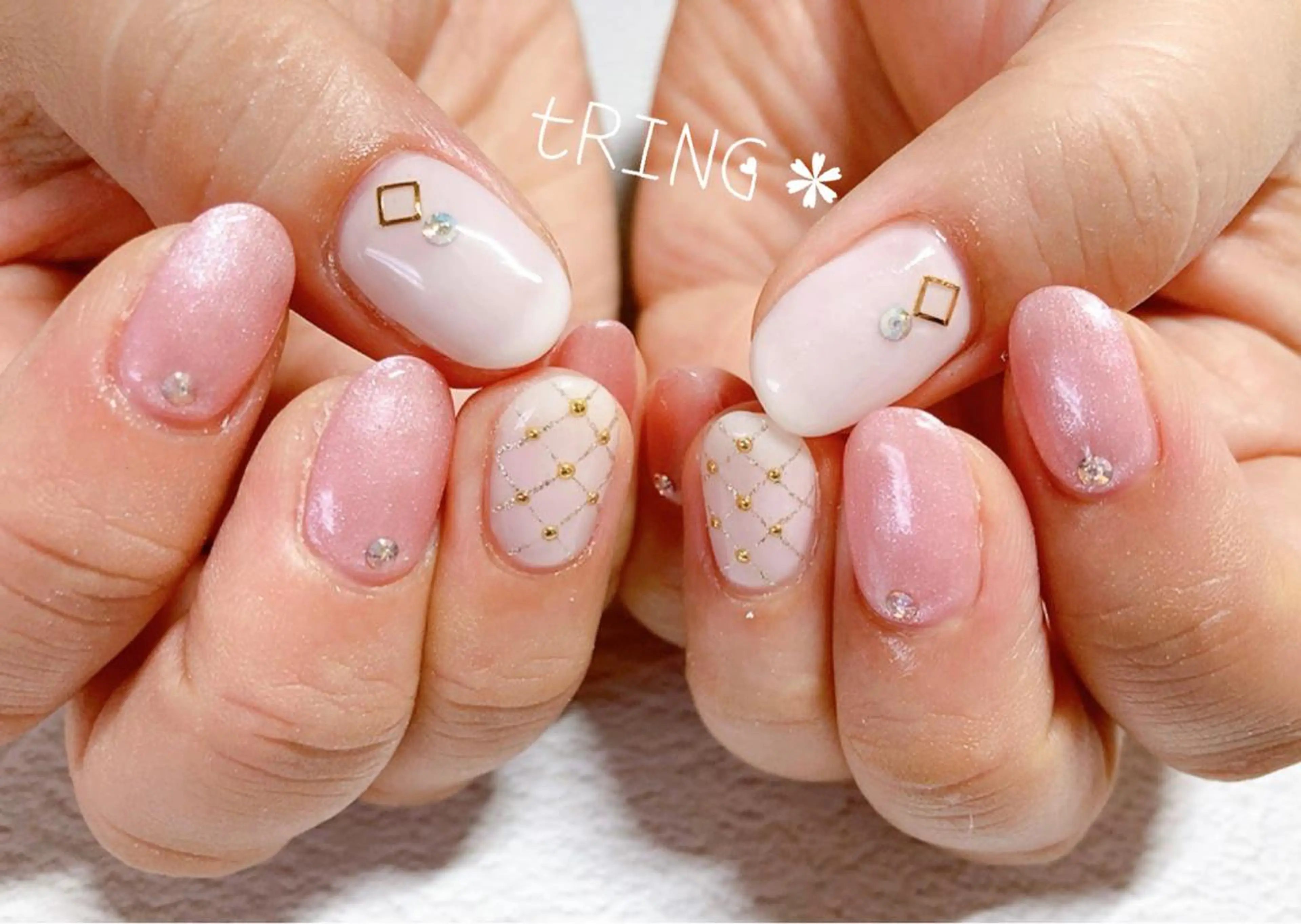 ネイル ハンドネイル tRING* しいの木台のネイルデザイン