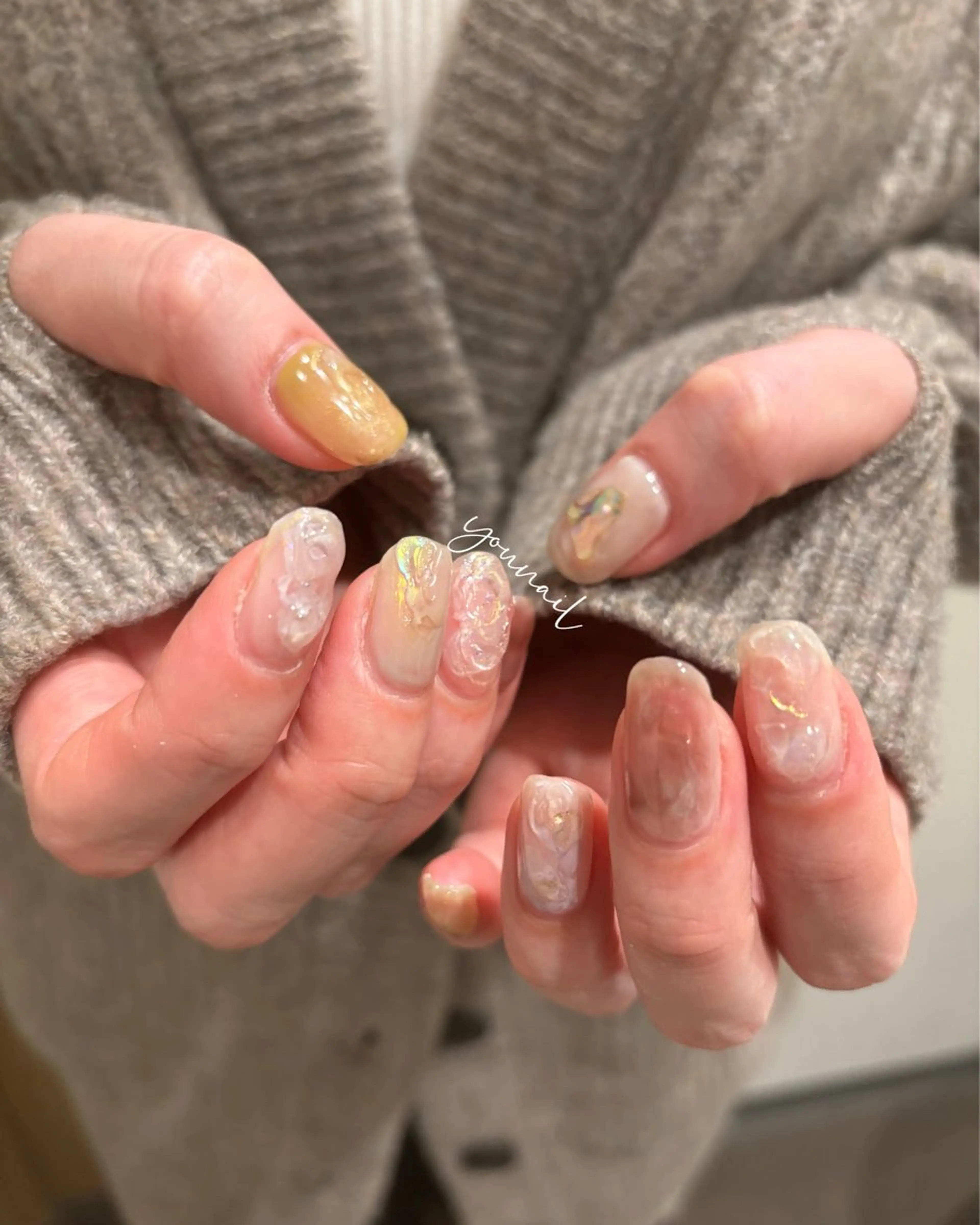 ネイル ハンドネイル younail所属・Younail 🍇のネイルデザイン