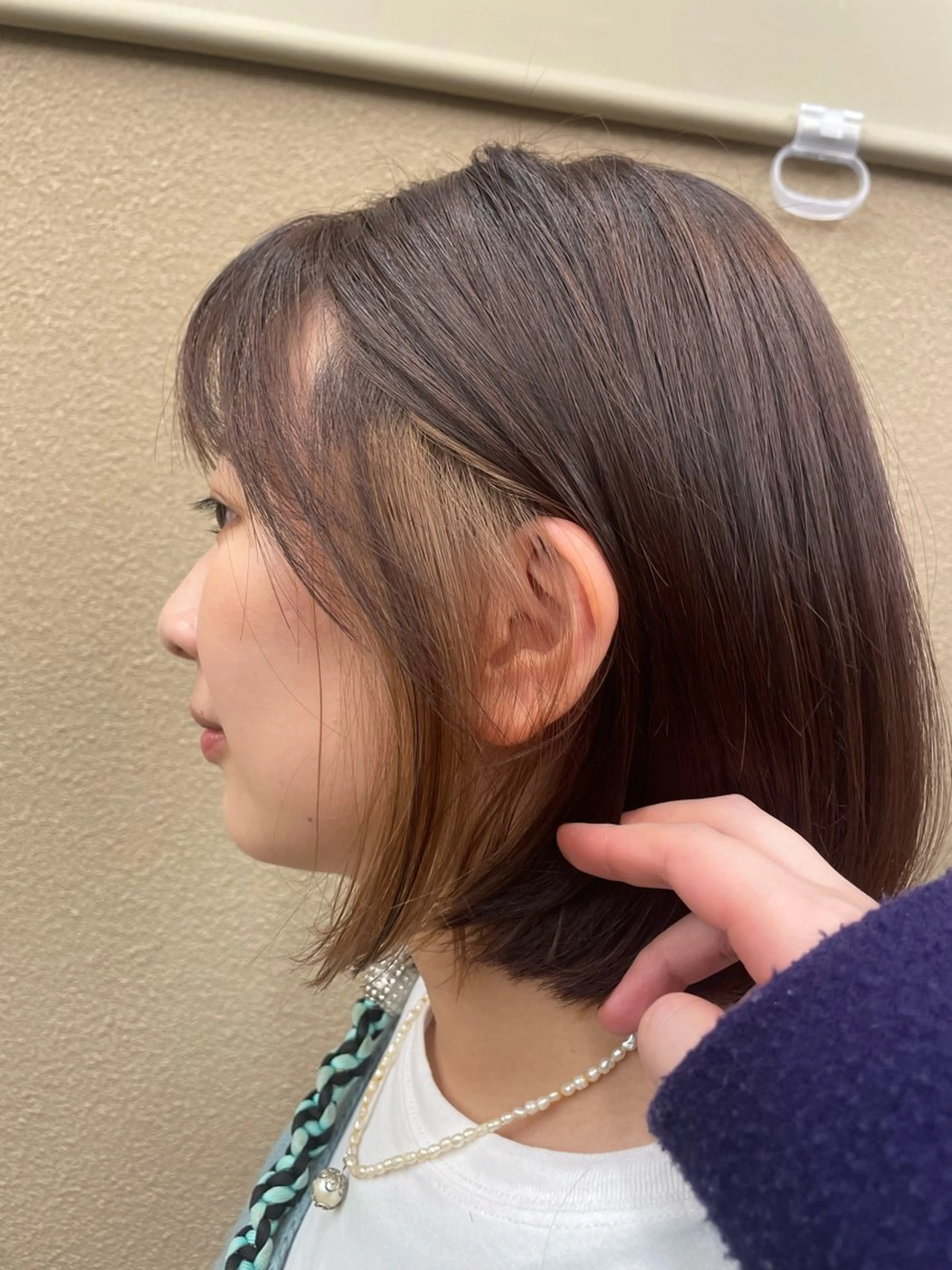 ミディアム 大人ショート/鎌倉/ カット/edA.菫のヘアスタイル