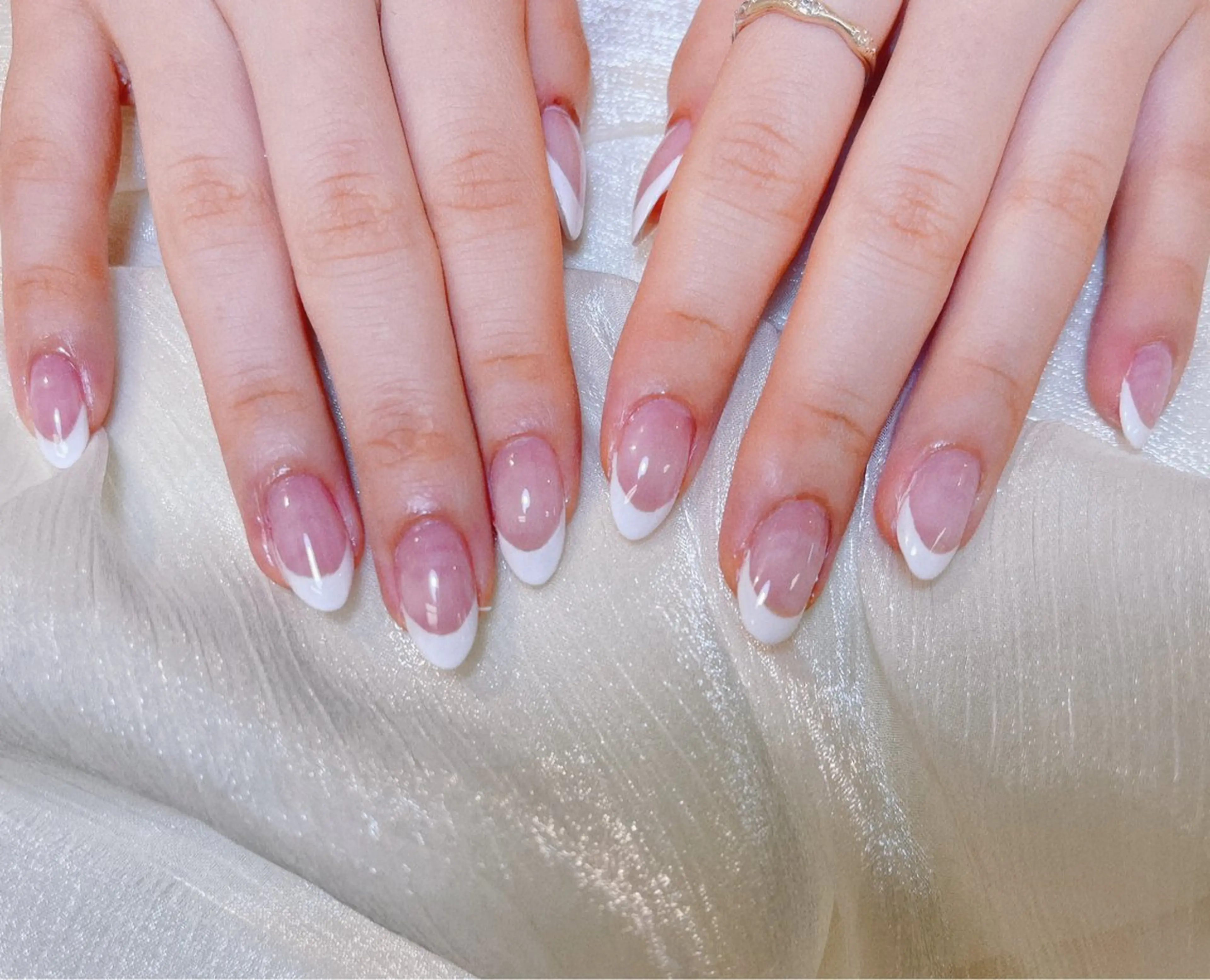 【ネイルモデル限定】フレンチネイル🤍の写真