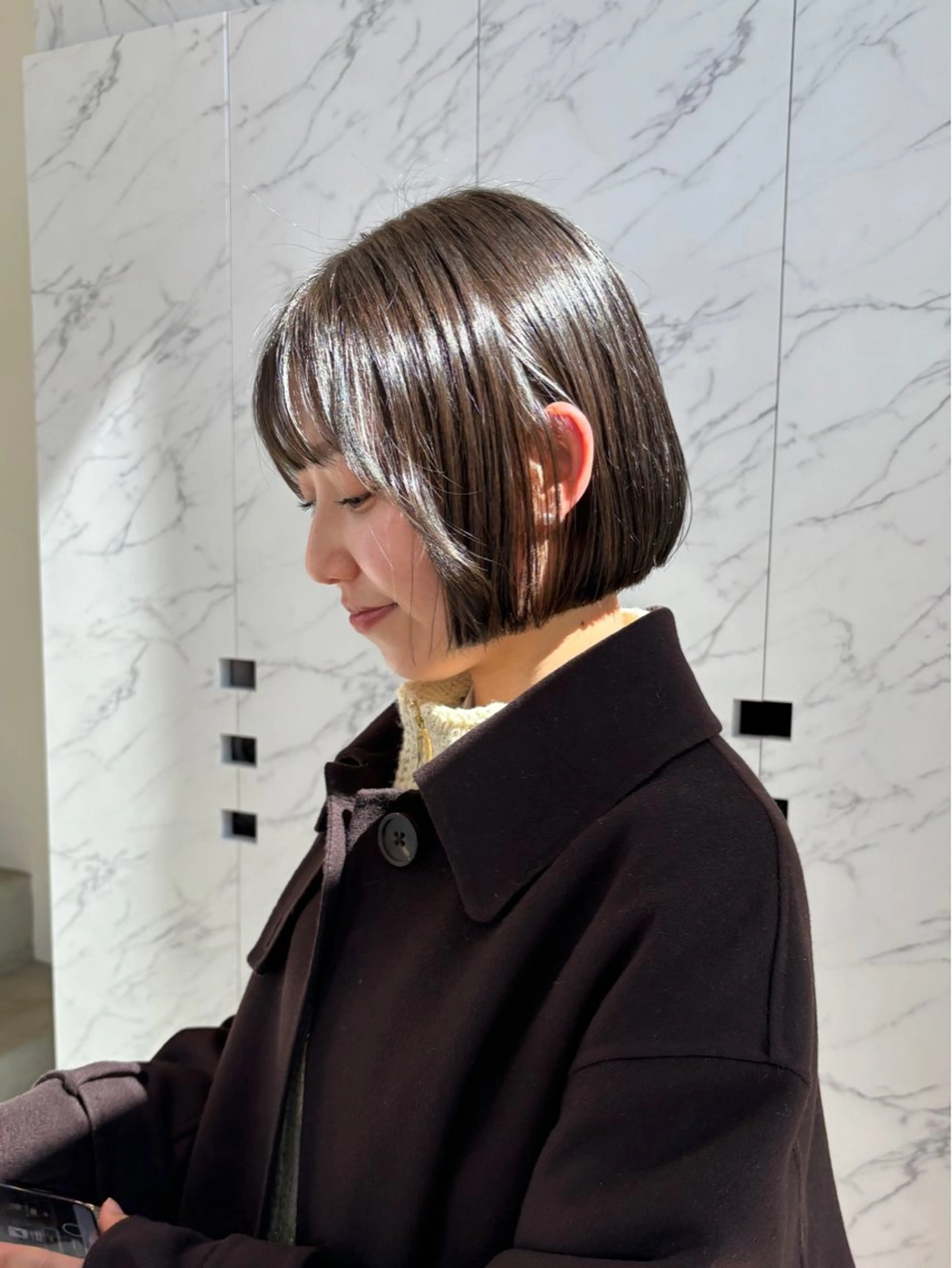 🪄〰️透明感カラー＋トリートメントの写真