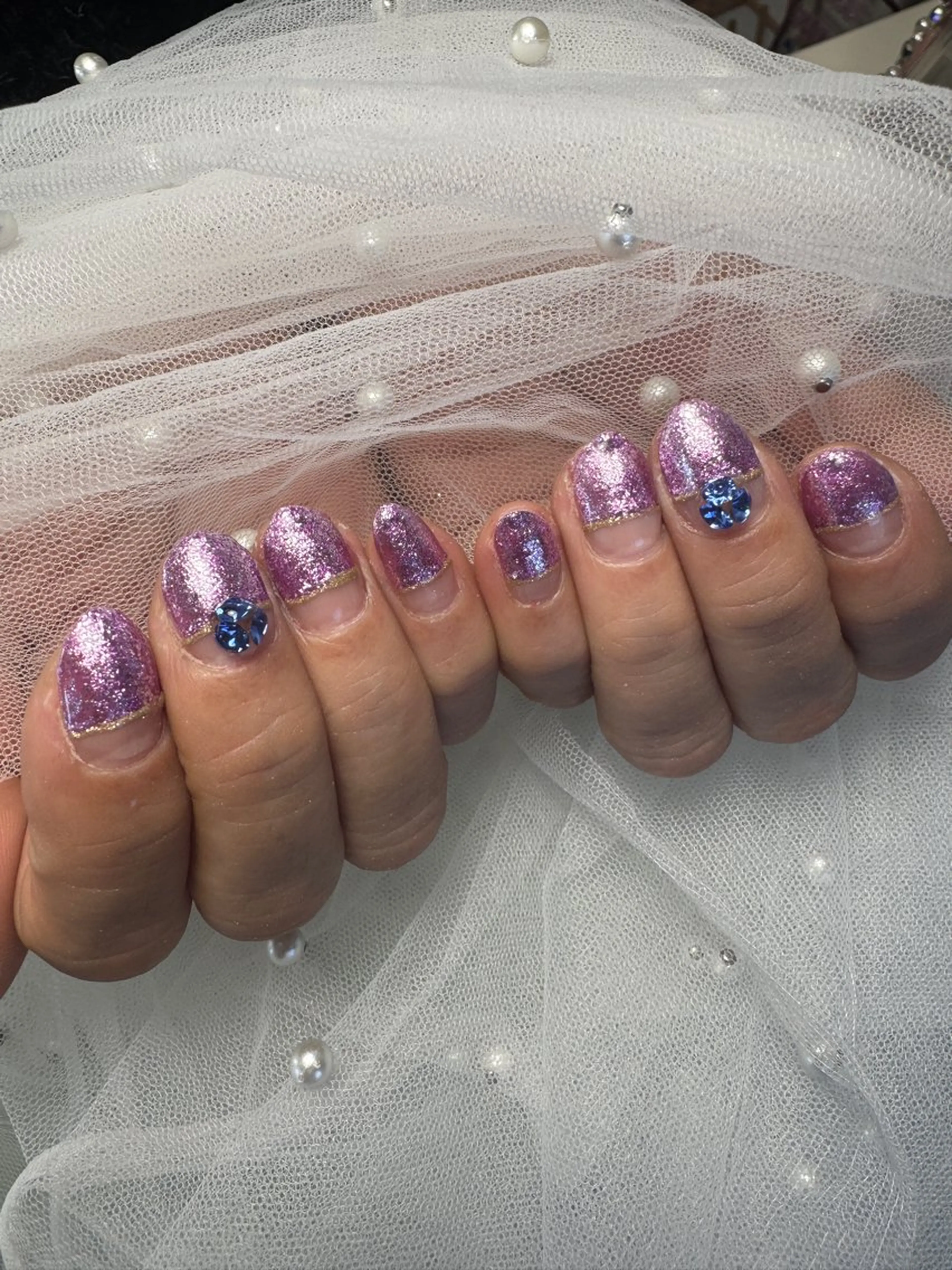 ネイル ストーンネイル ハンドネイル ネイリスト♡ AYAKOのネイルデザイン