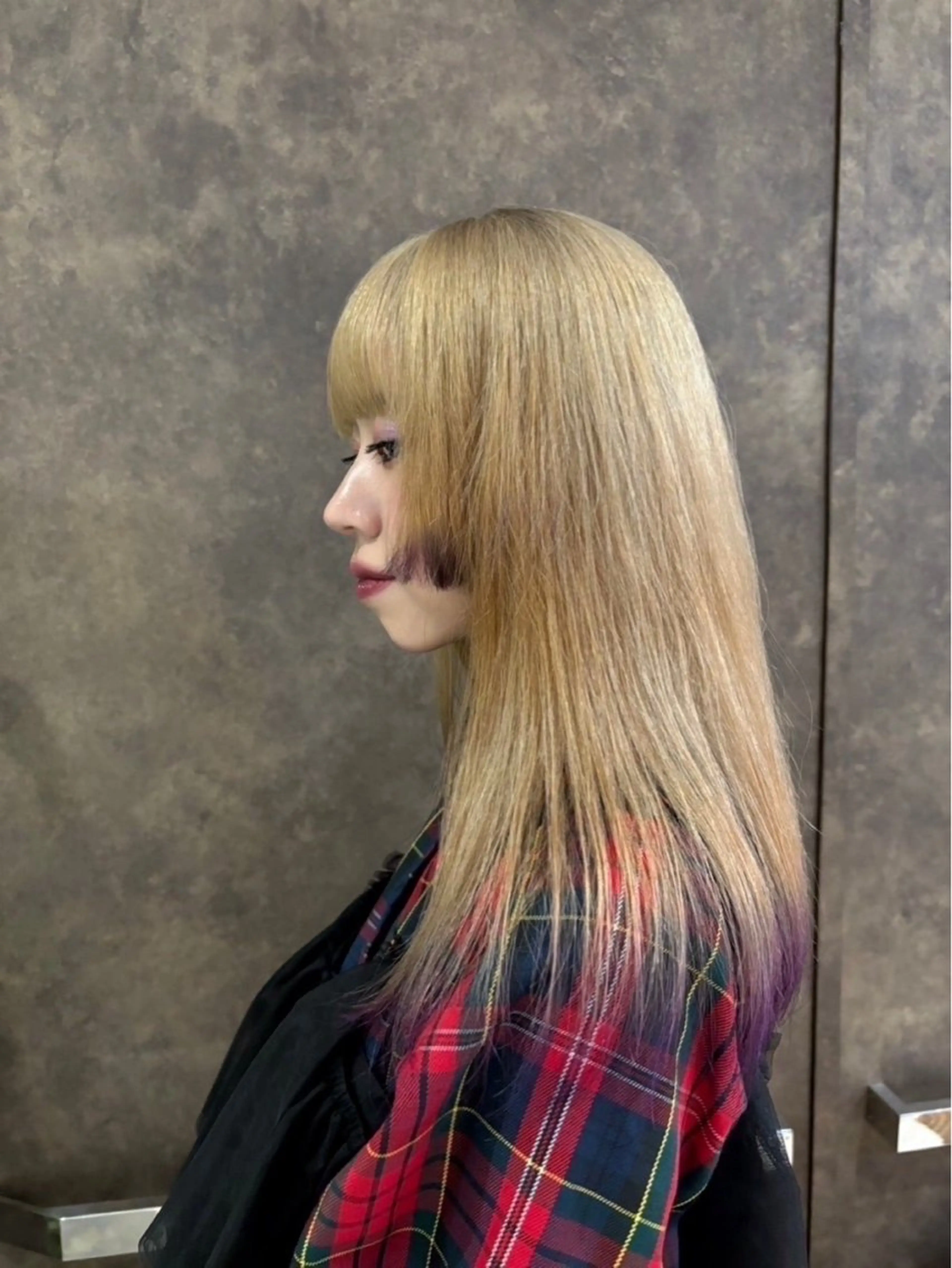 カラー AO所属・ボブ/ハイライト🦓 /harukaのヘアスタイル