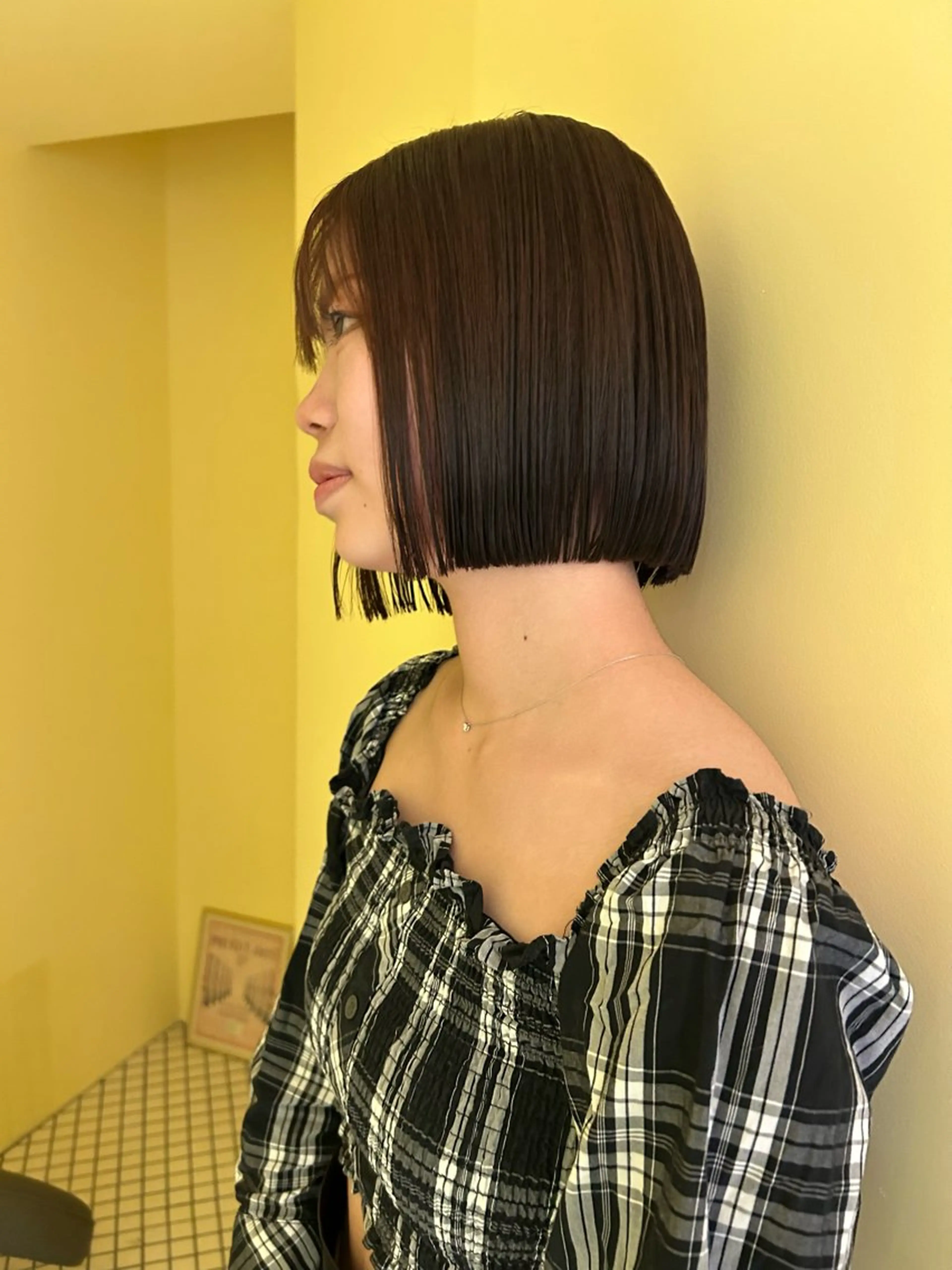 ミディアム カット トリートメント land所属・透明感カラー/レイヤ ー🌙Honokaのヘアスタイル