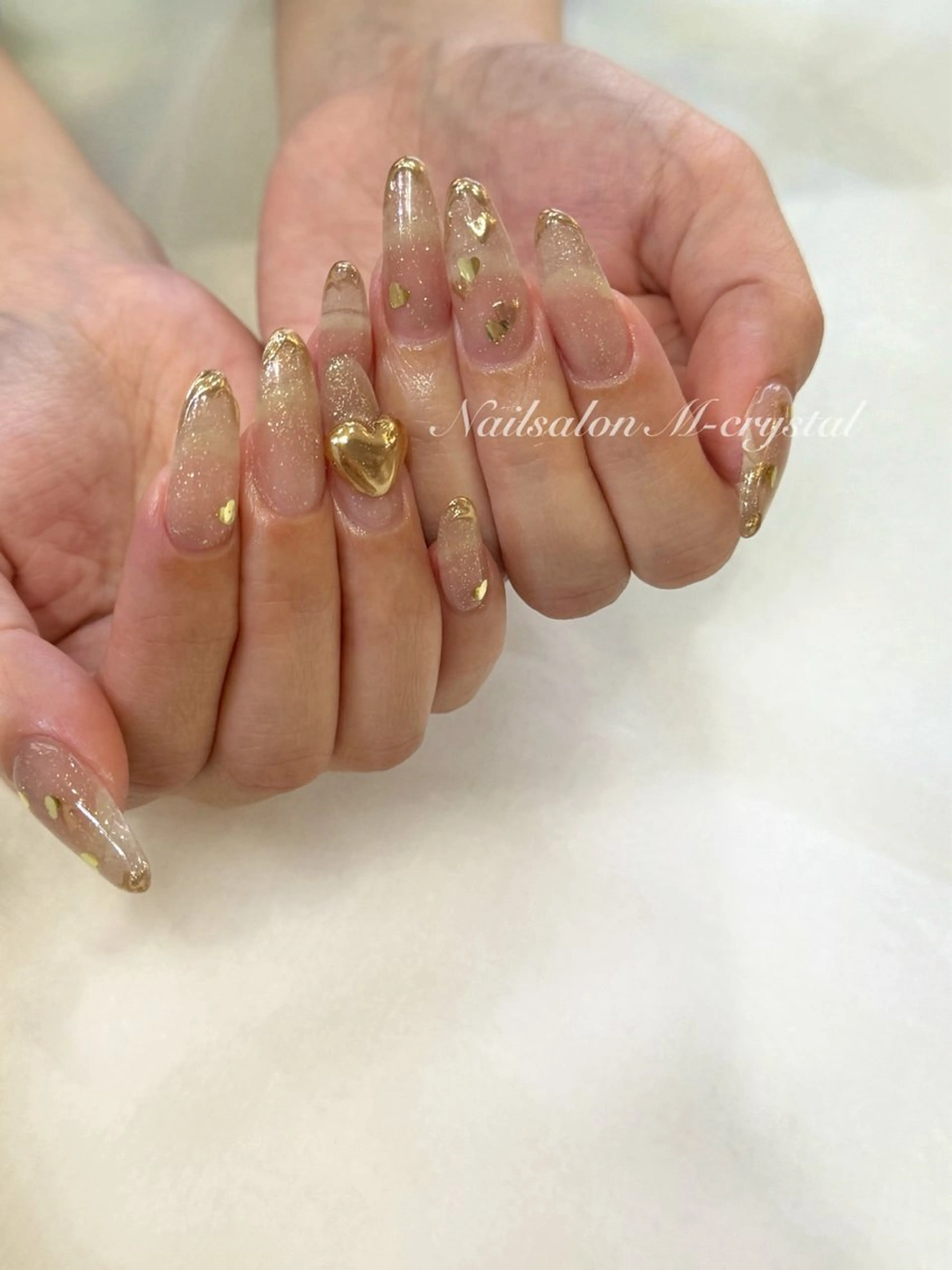 ロング Nailsalon M-crystalのネイルデザイン