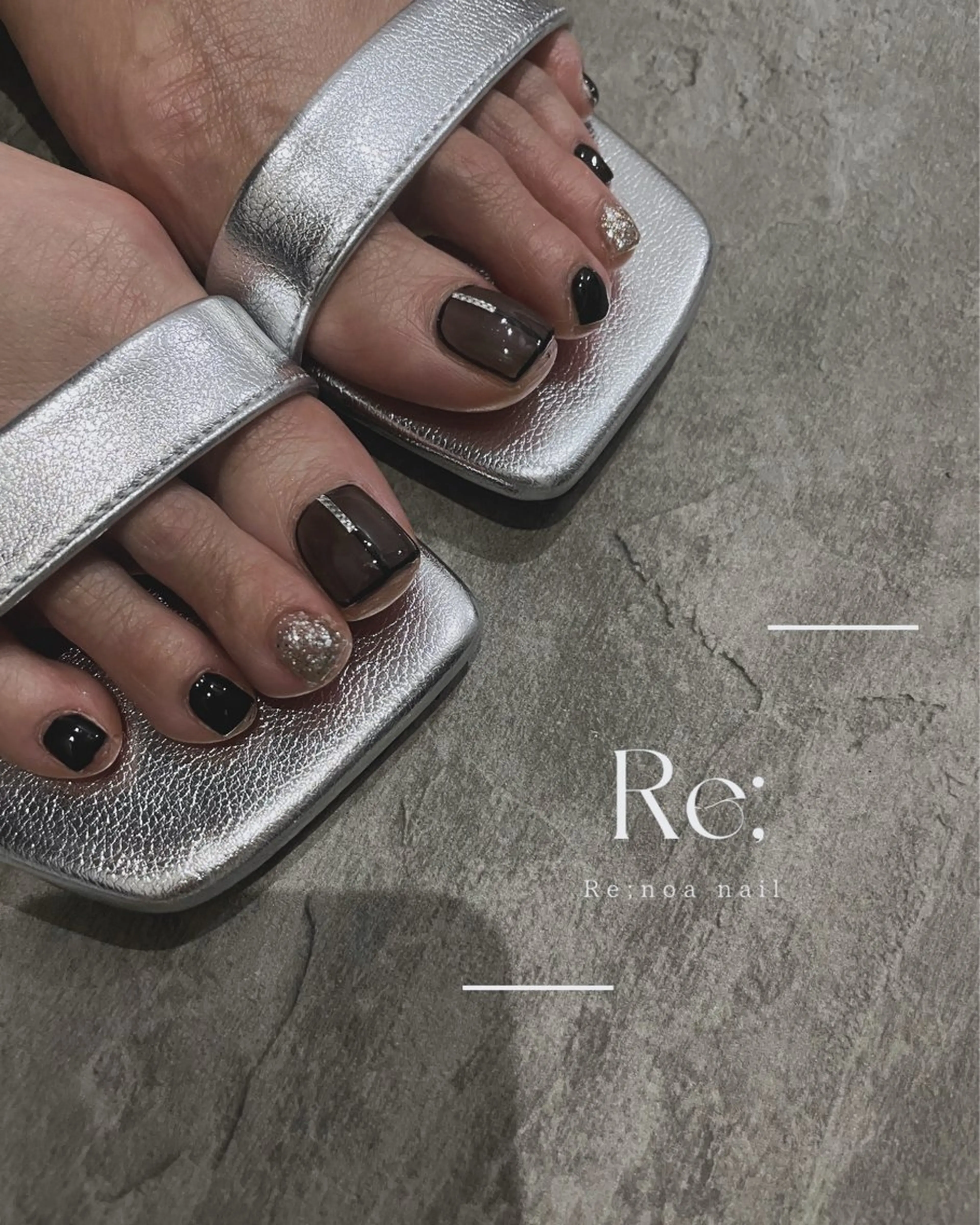 ネイル フットネイル Re;noa nail所属・Re;noa nailのネイルデザイン