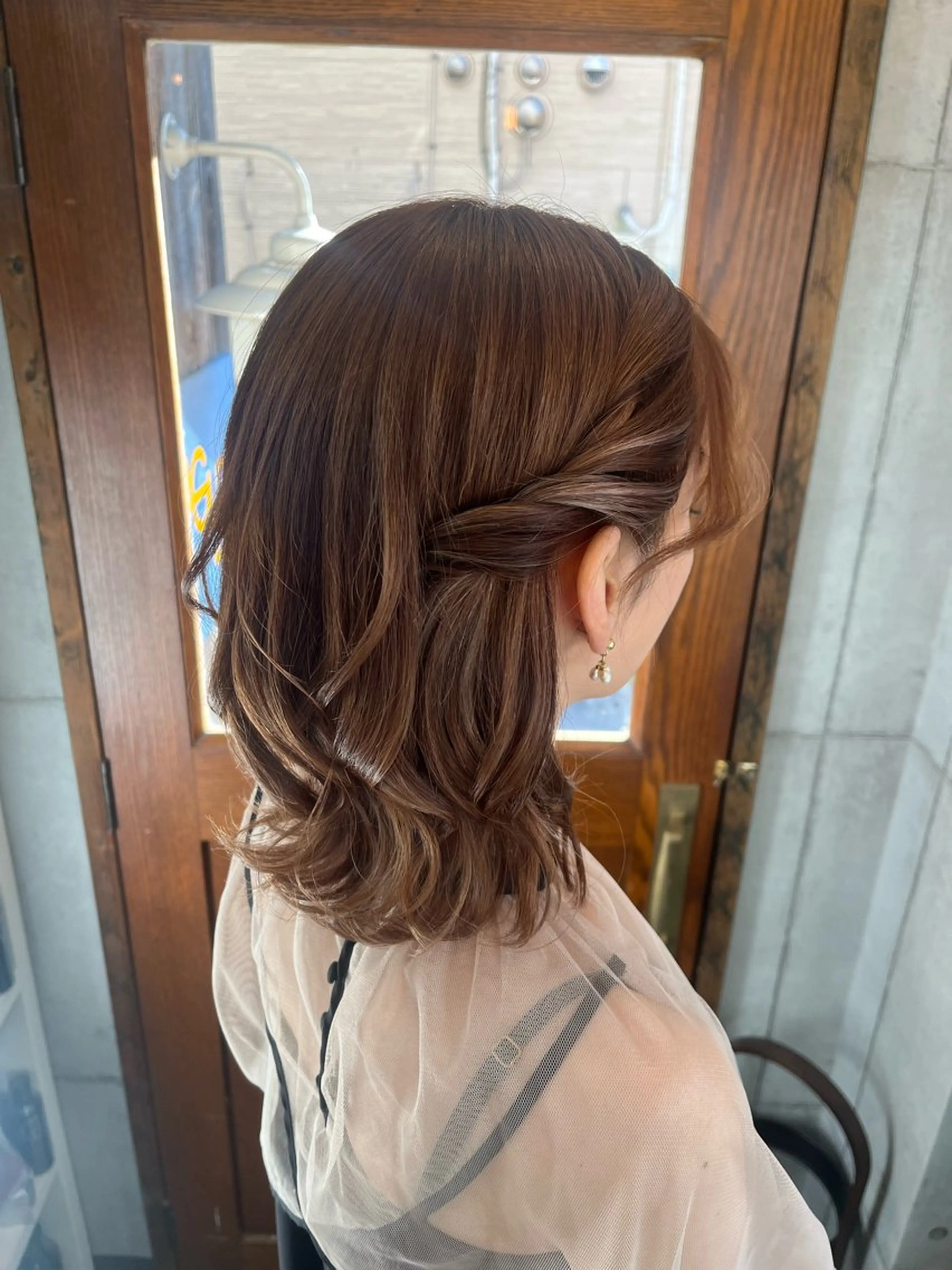 ヘアアレンジ ヘアセット 石井 綺乃のヘアスタイル