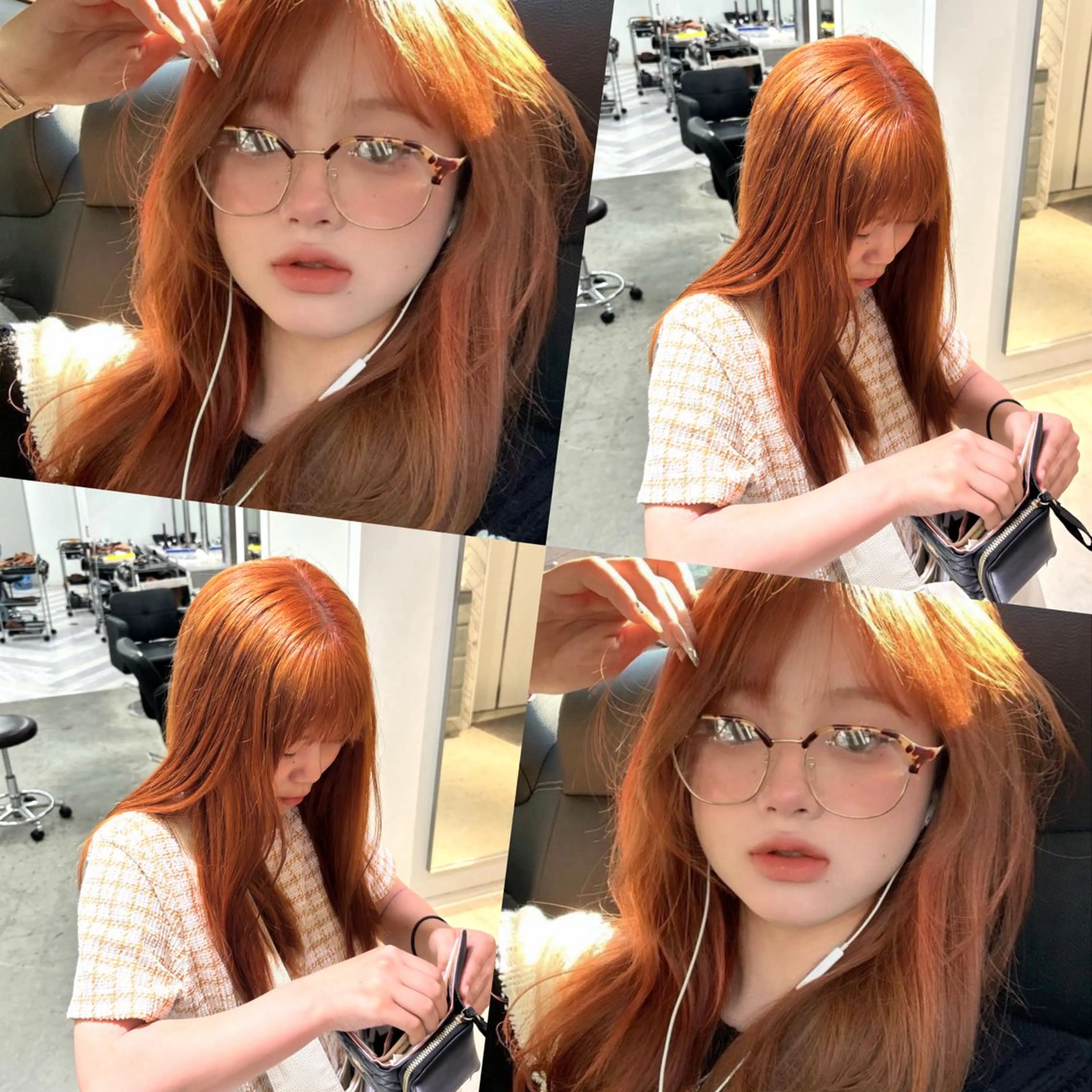 ロング カラー ヘアカラー トリートメント パーマ&ブリーチ /飯牟田/GEAR.のヘアスタイル