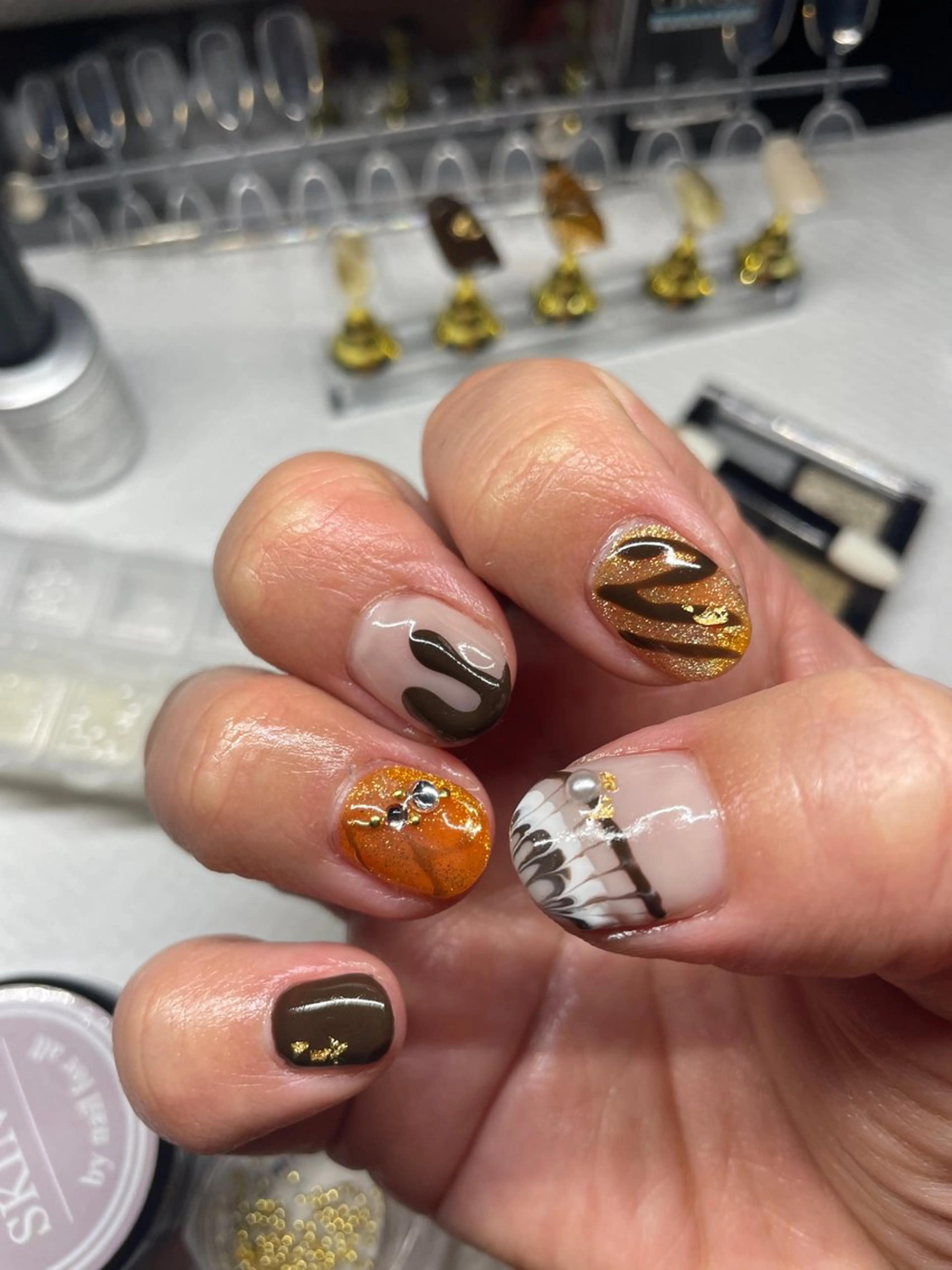 ネイル ハンドネイル カランテアンネイル KANAのネイルデザイン