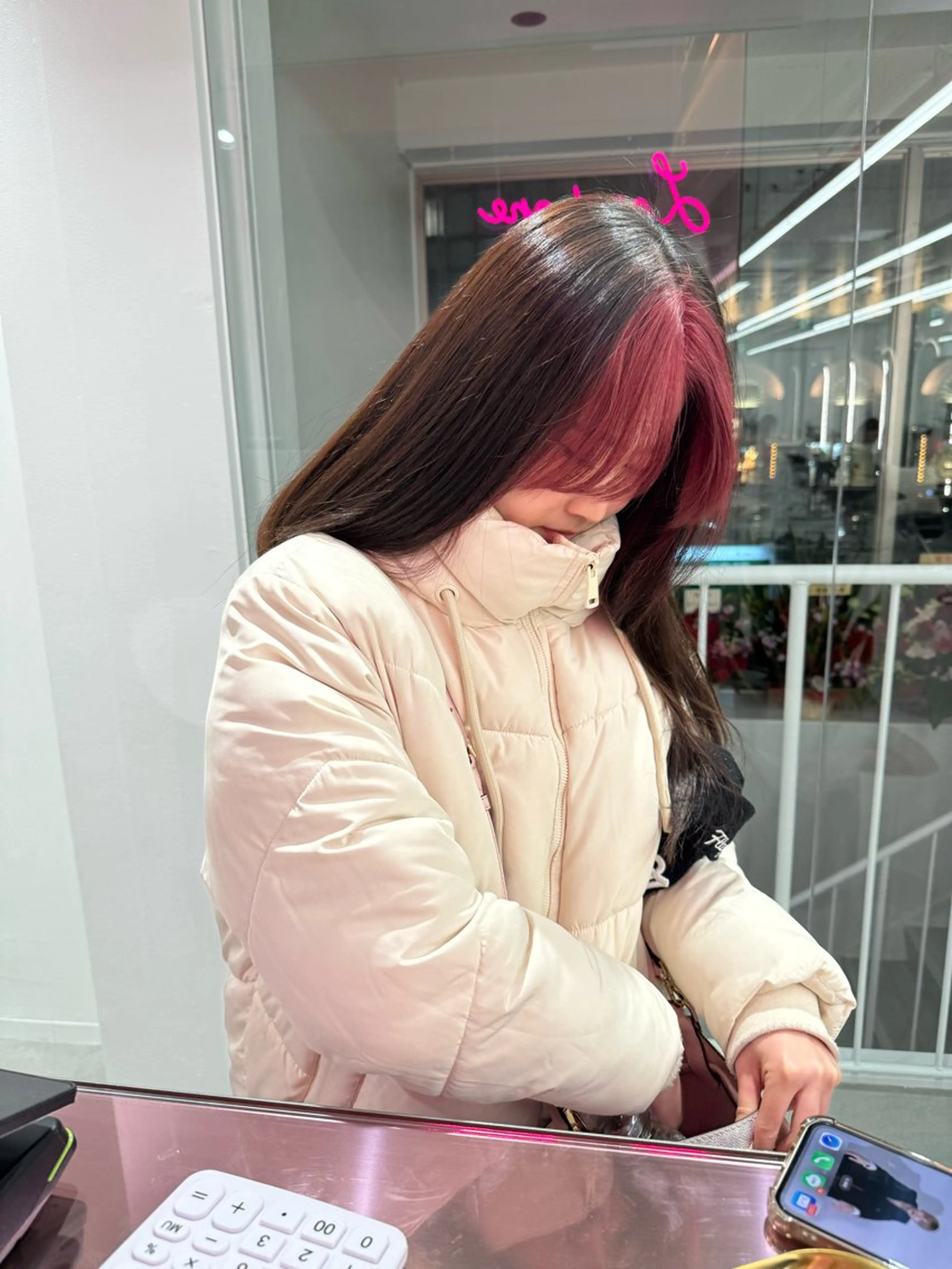 ロング カラー レイヤー＆カラー 人気美容師倉崎涼のヘアスタイル