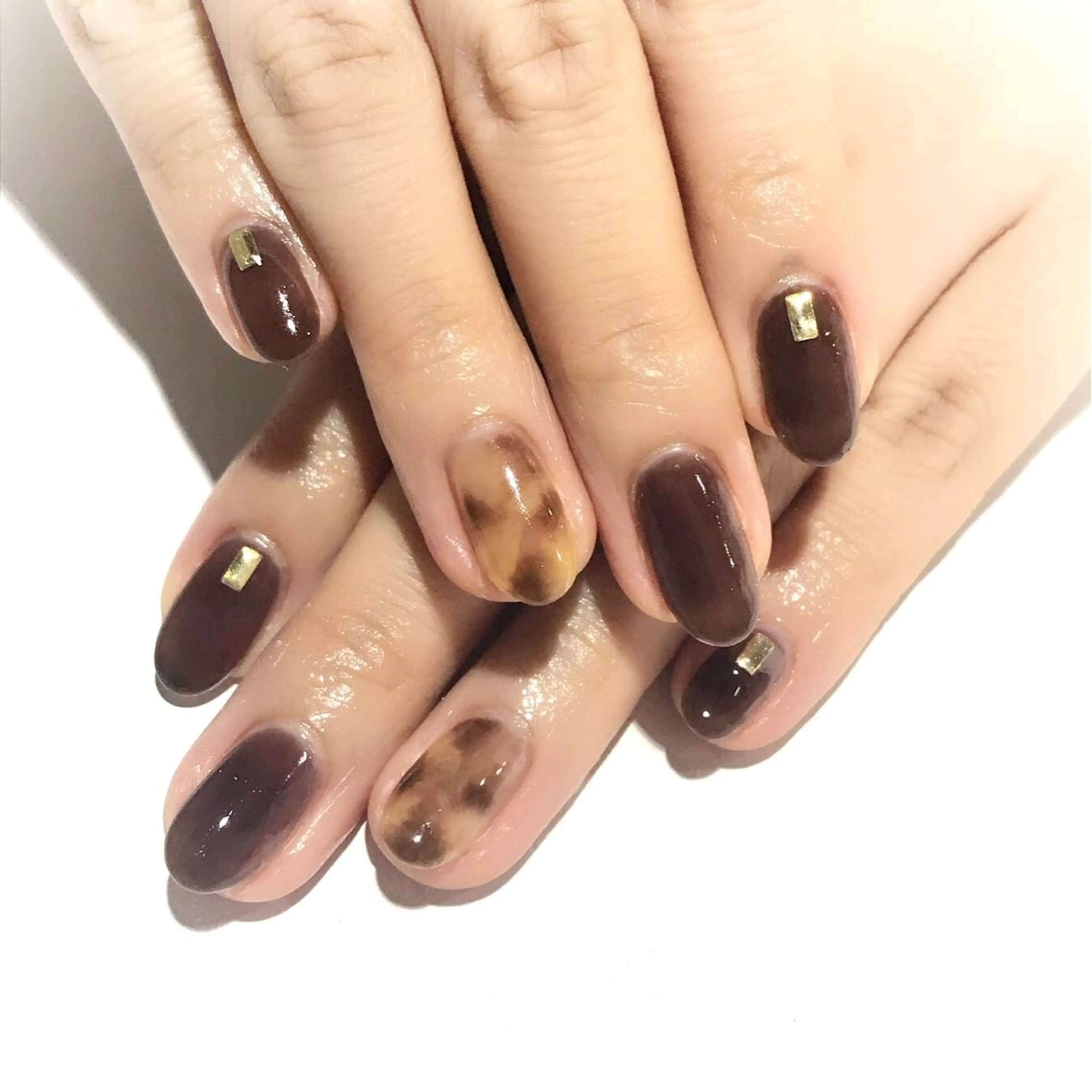 ネイル べっ甲ネイル AinaShareSalon所属・Yui＊Aina ShareSalonのネイルデザイン