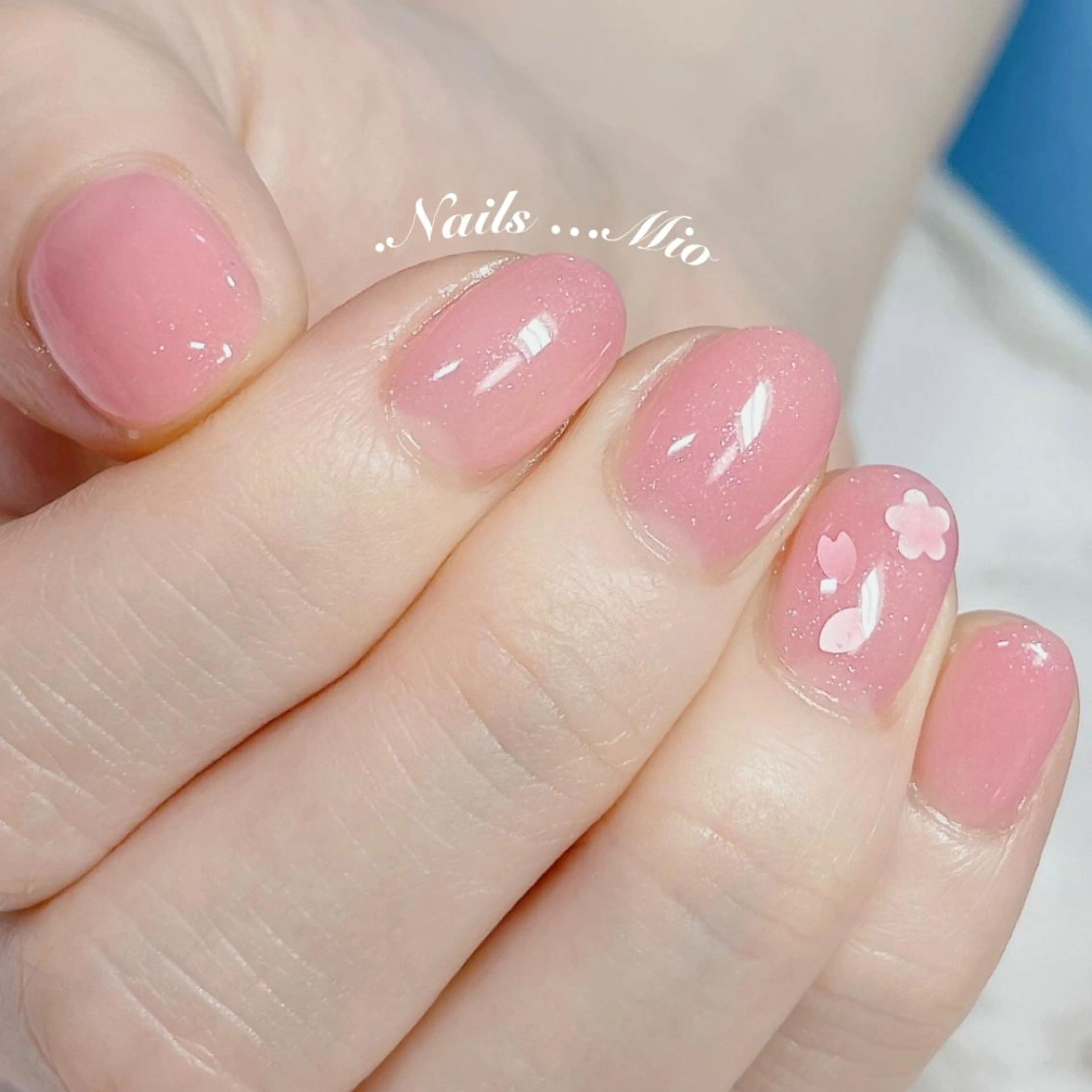 ネイル ワンカラーネイル .Nails Mio 赤羽西ネイルサロンのネイルデザイン
