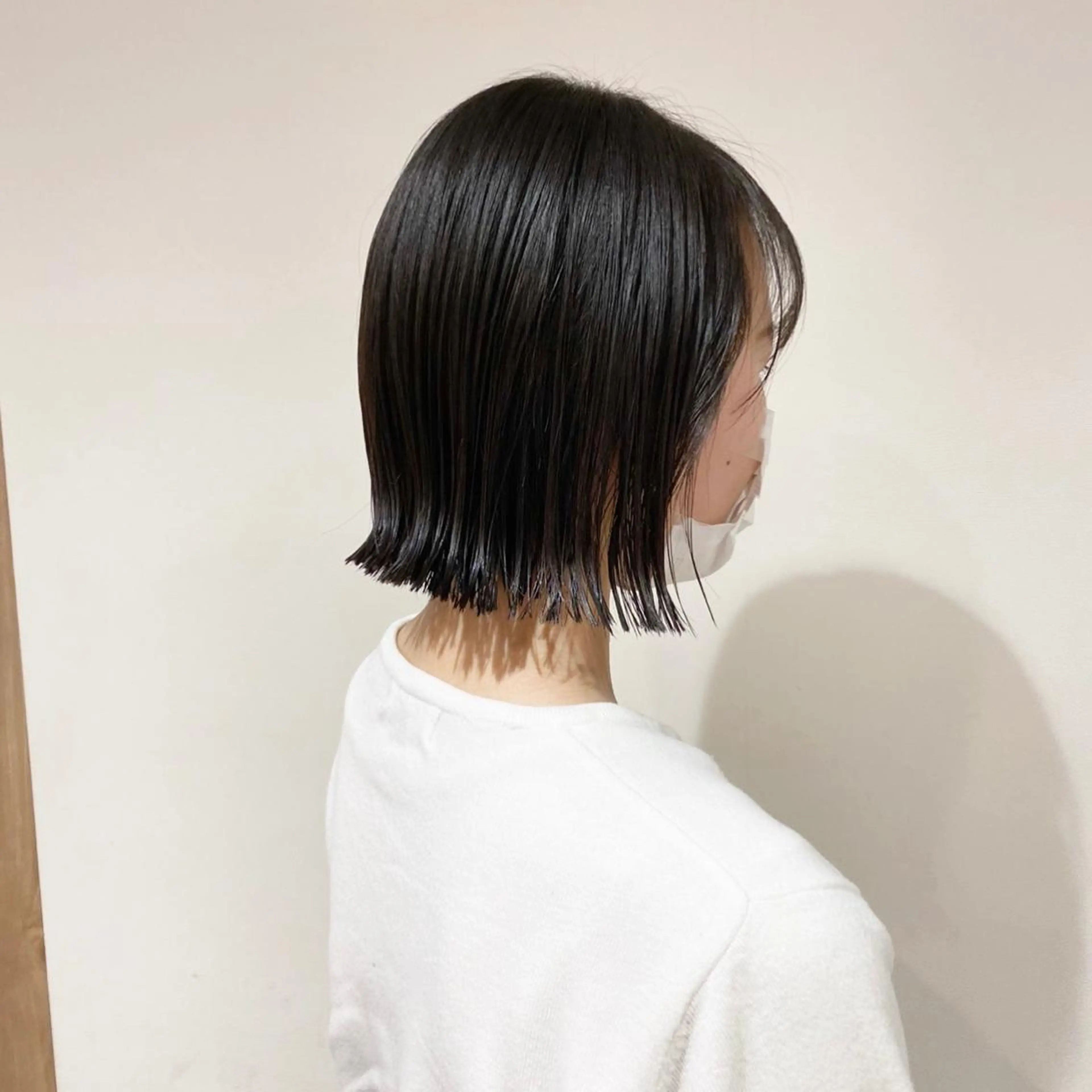 ショート アッシュ ボブ 髪質改善 レイヤーカット ショートヘア カット ショート〜ミディアム 喜多司のヘアスタイル