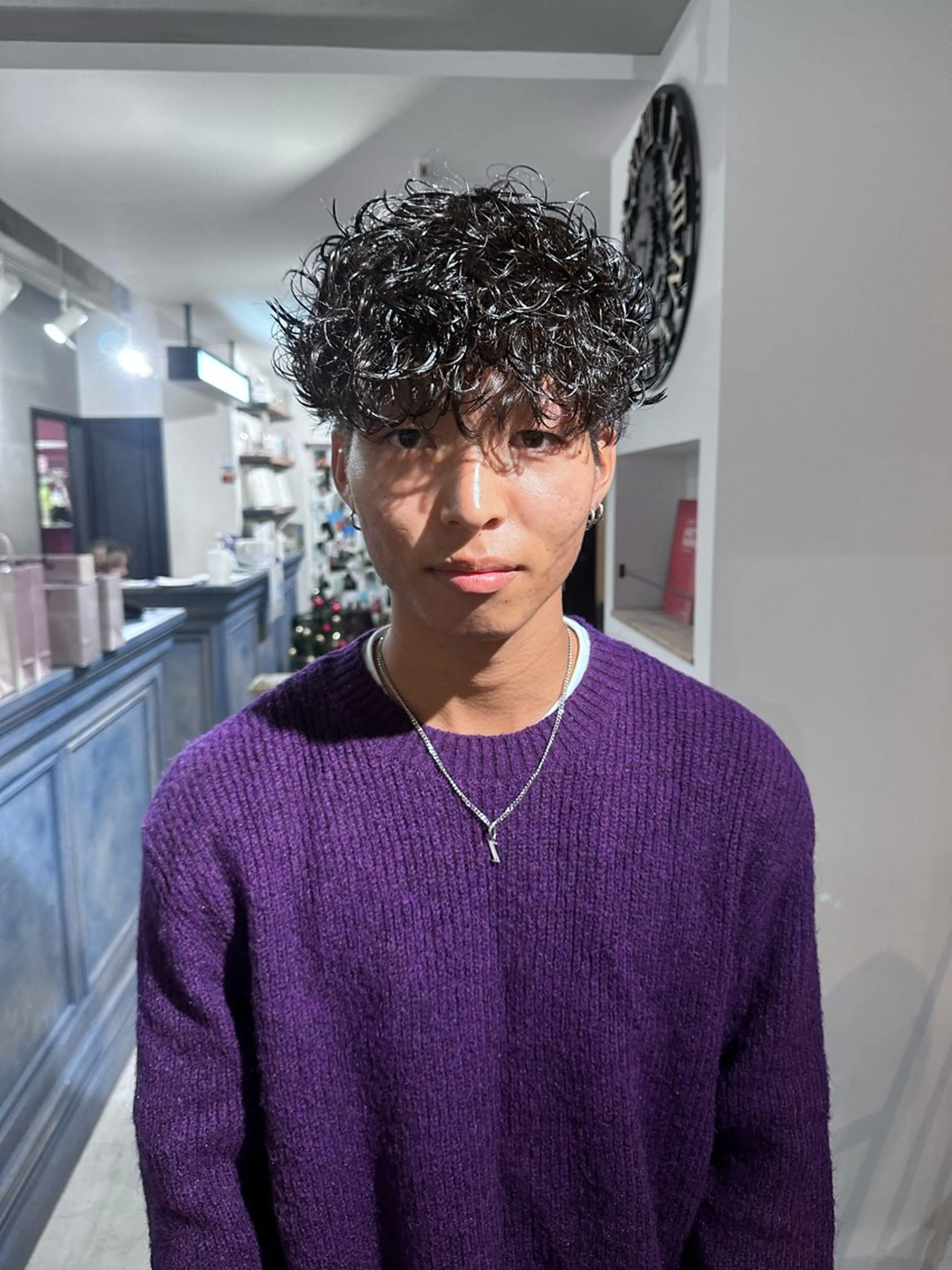 🌀メンズパーマ🌀(カット込み)の写真