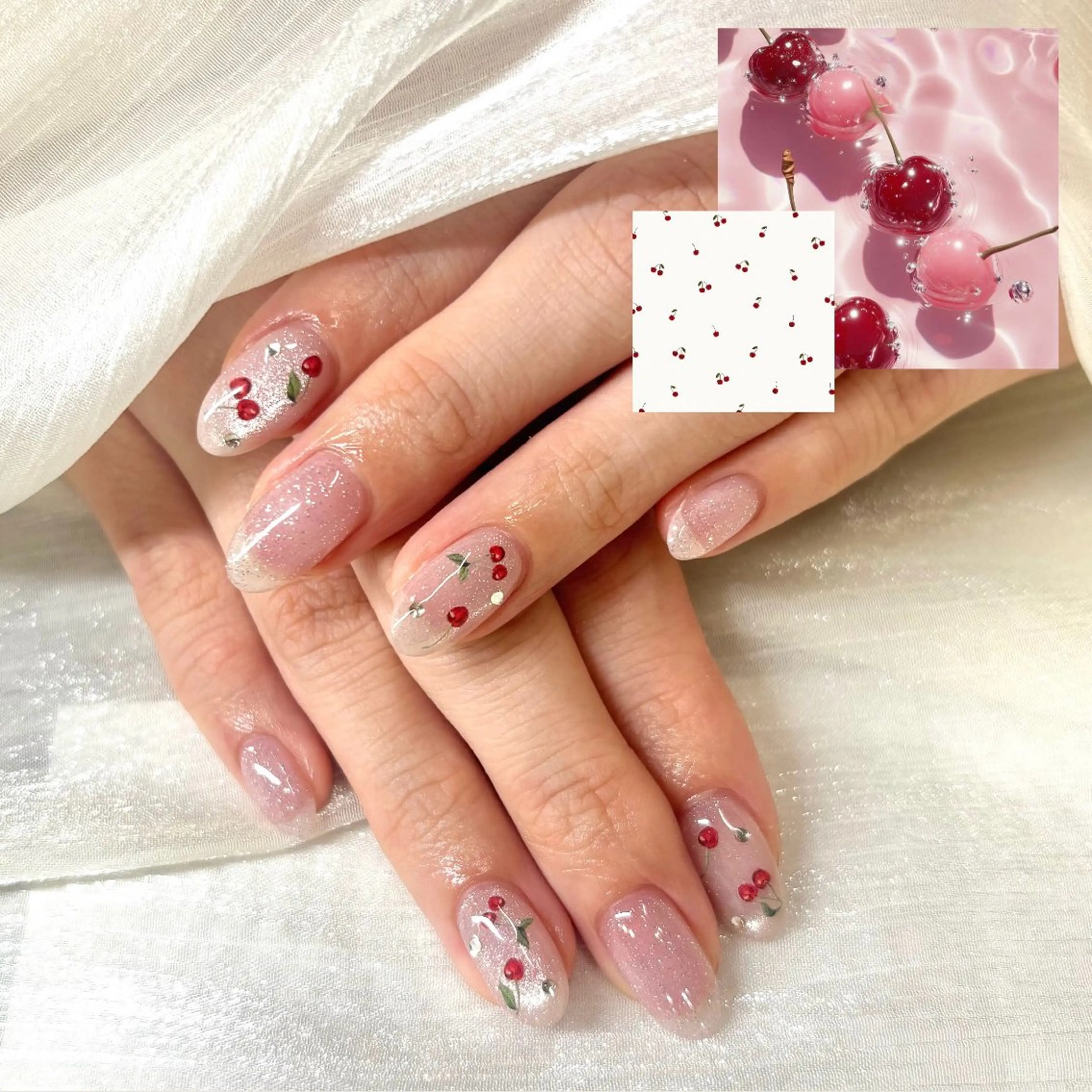 🌷4/14 【ネイルハンドモデル】フレンチ10本(オフのある方は必ずお伝え下さい🙇♀️)の写真