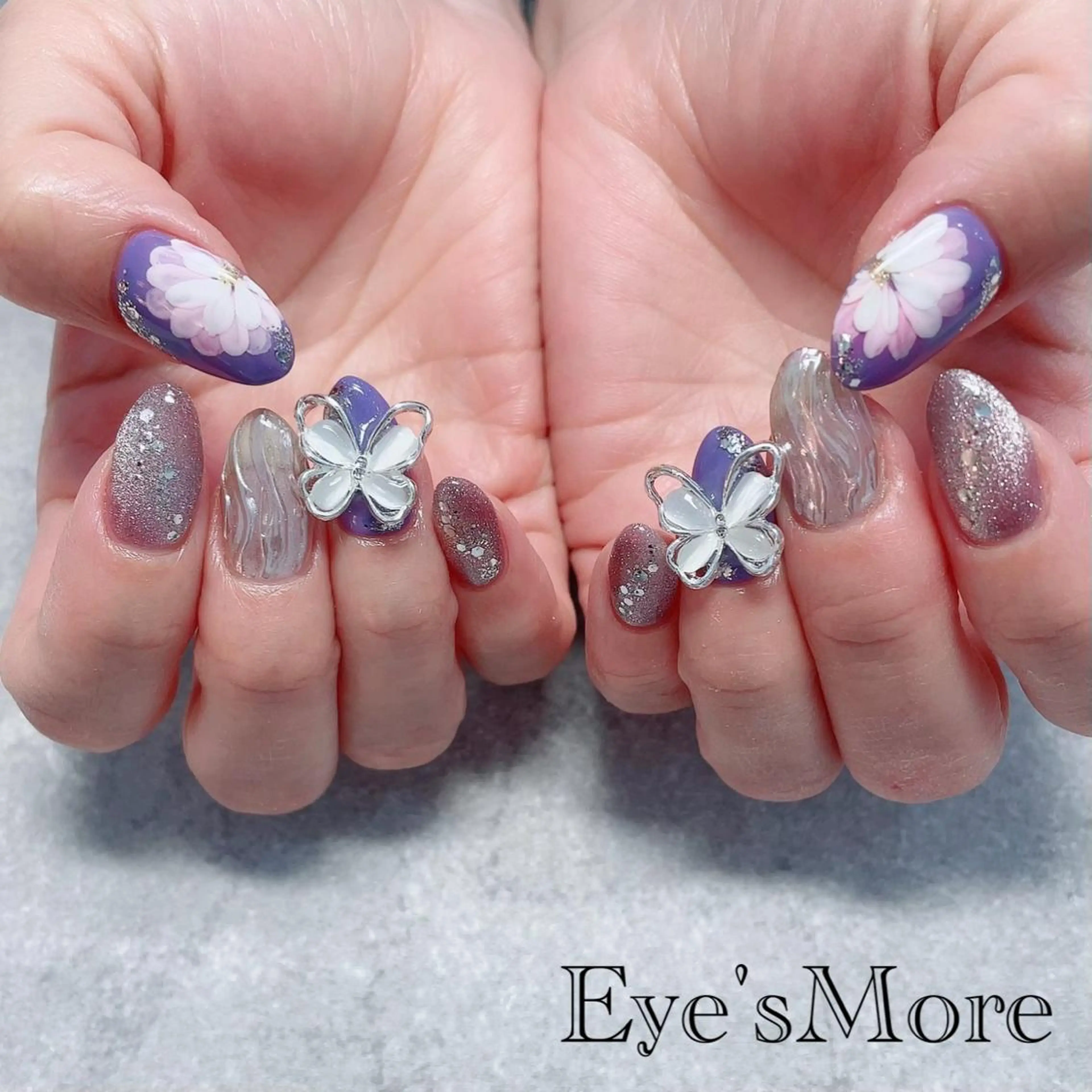 ◆画像似合わせ（オフ有り) 画像完コピではございません。。痛ネイル不可。パーツ、シール持込みok！の写真