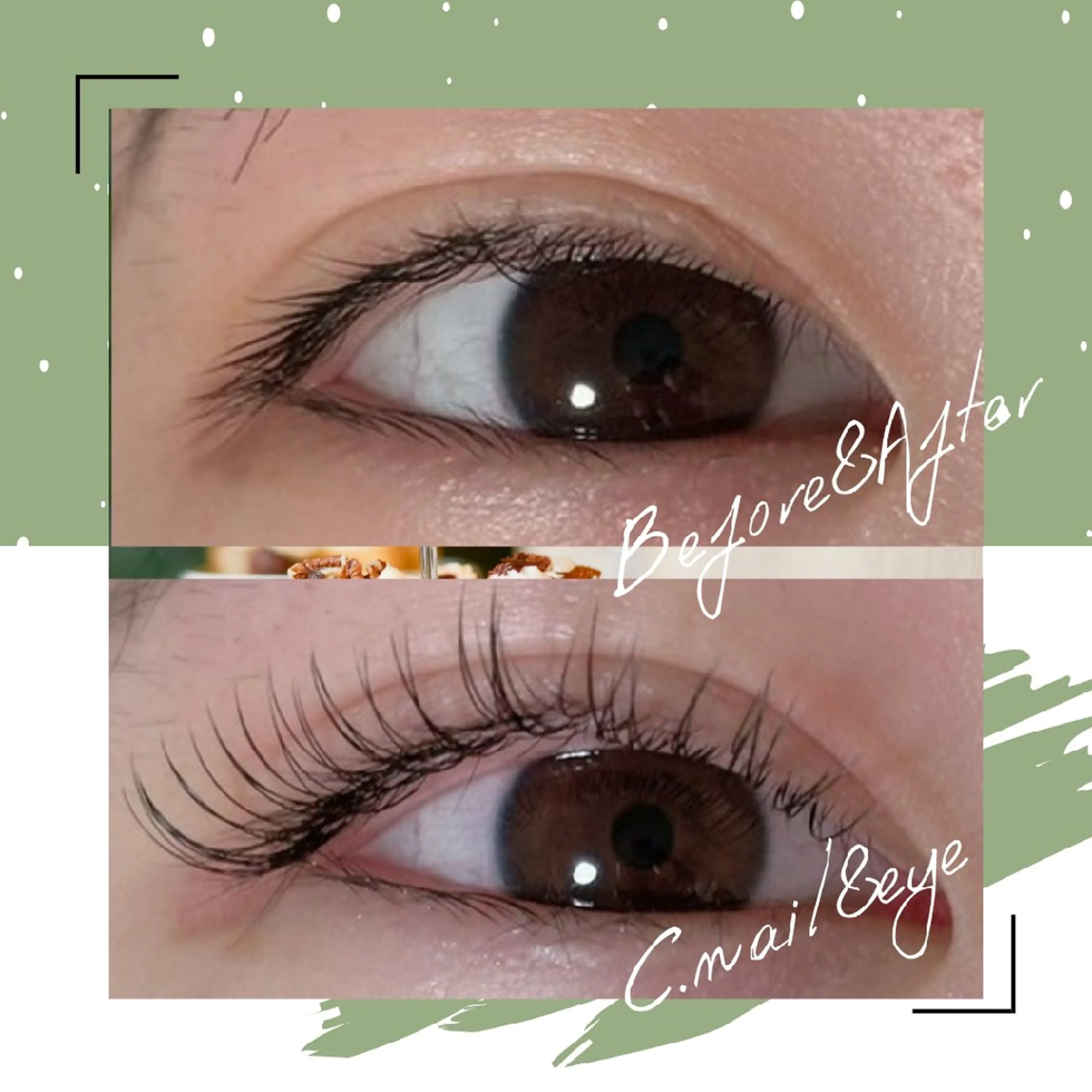 マツエク・マツパ マツエク C.Nail&EYE 　chiharuのマツエク・マツパデザイン