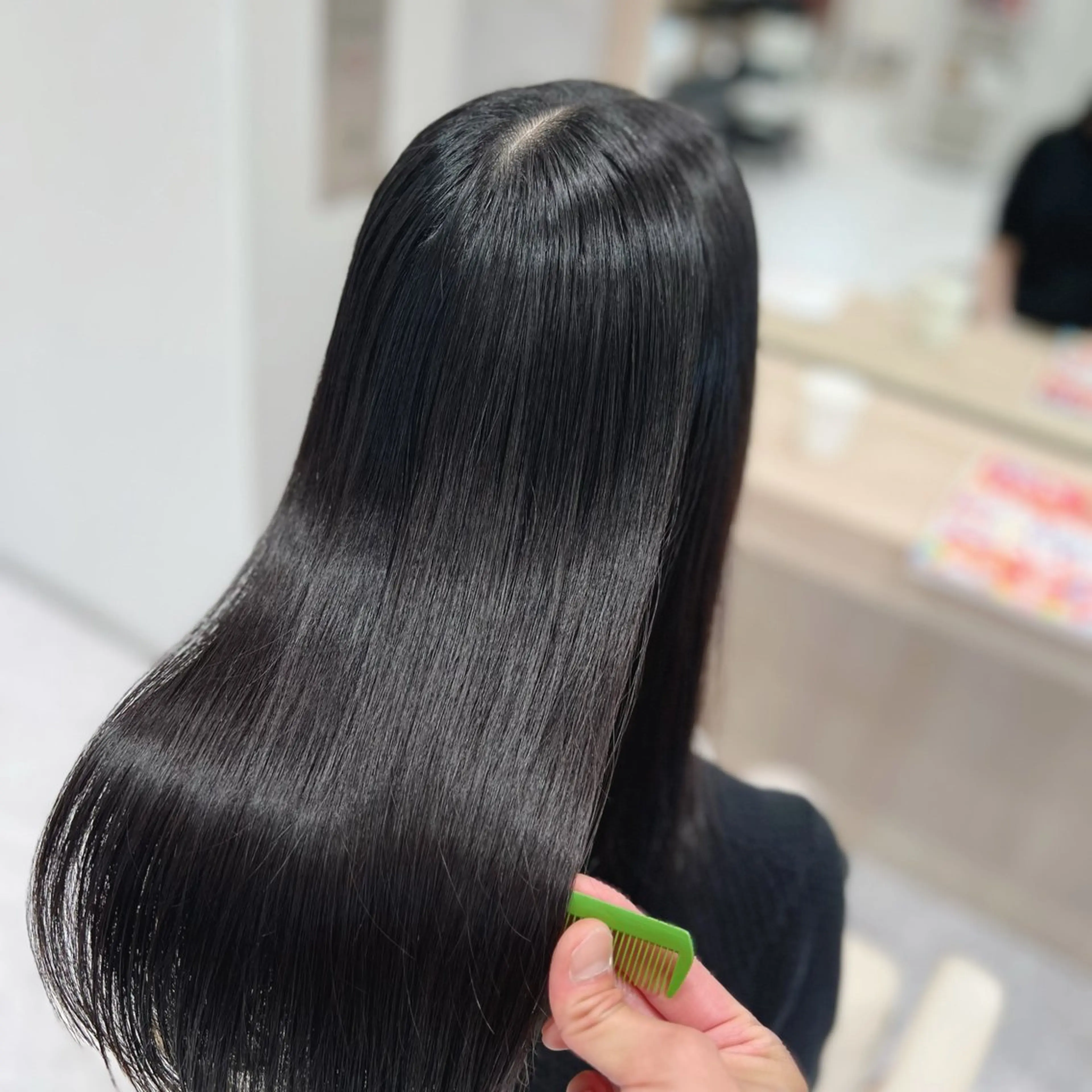 セミロング Ash宮前平店 鈴木和也のヘアスタイル