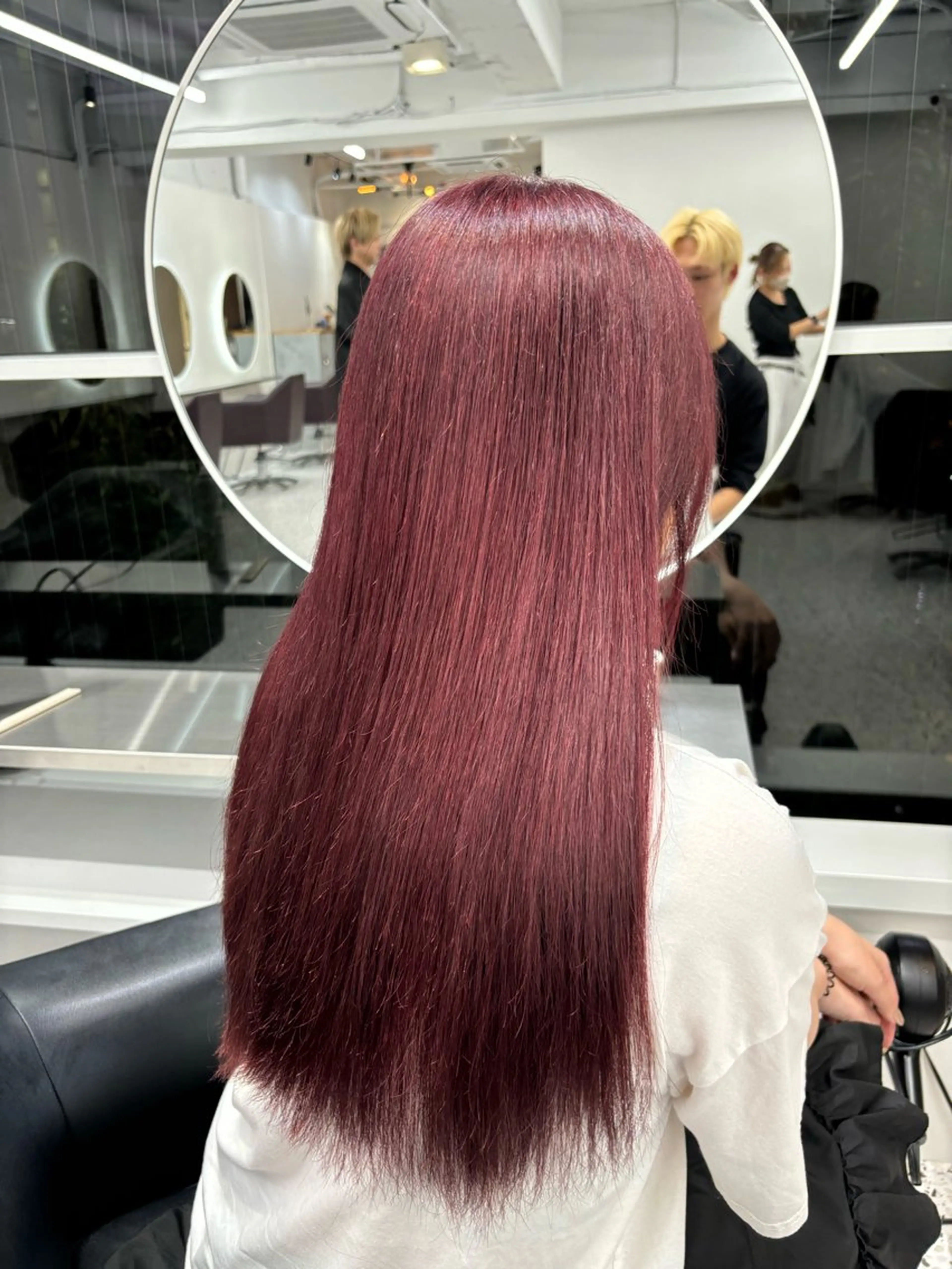 ロング 🩵透明感艶髪 縮毛矯正masa🩵のヘアスタイル