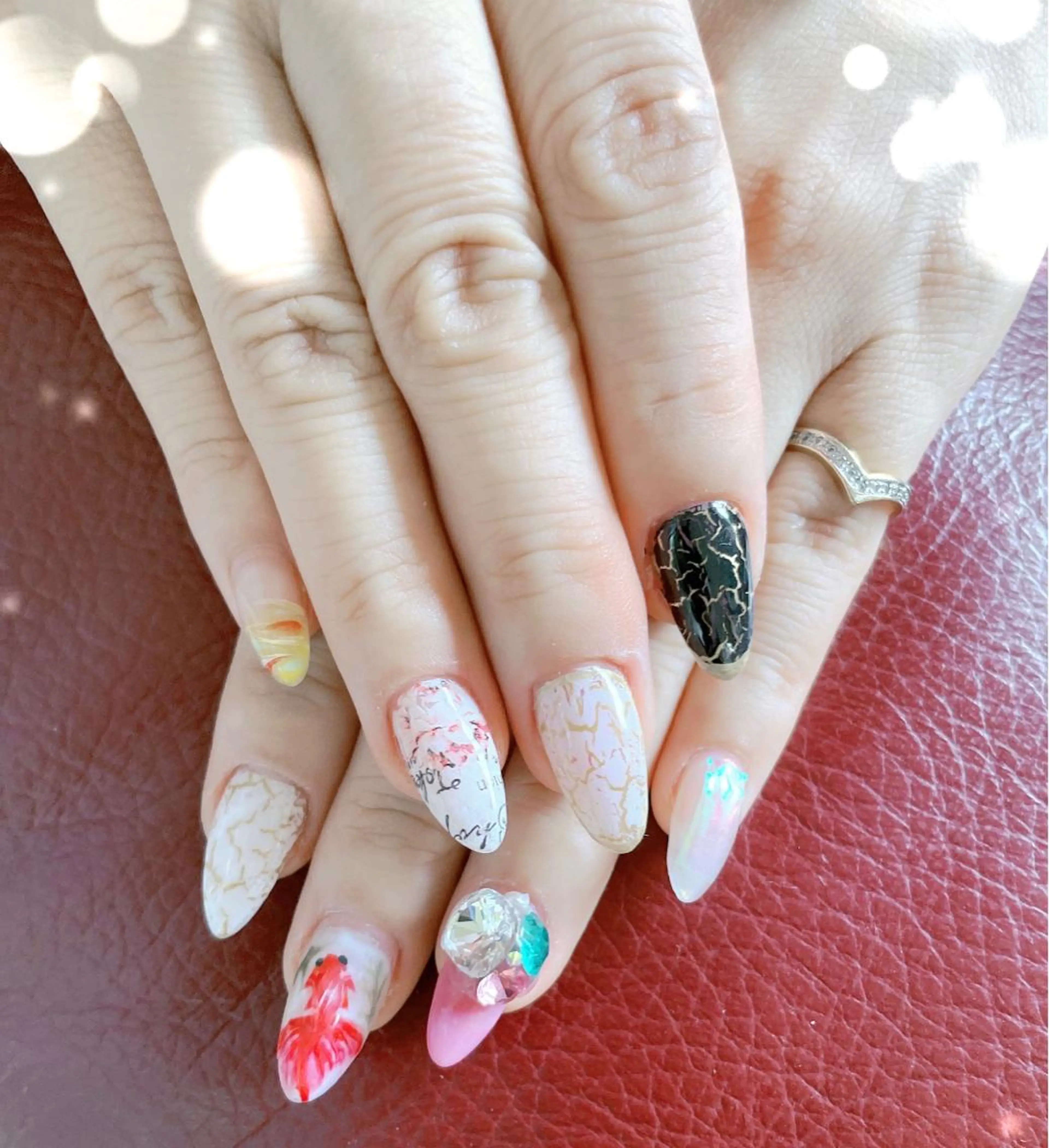ネイル スカルプネイル Sunnynail  サニーのネイルデザイン