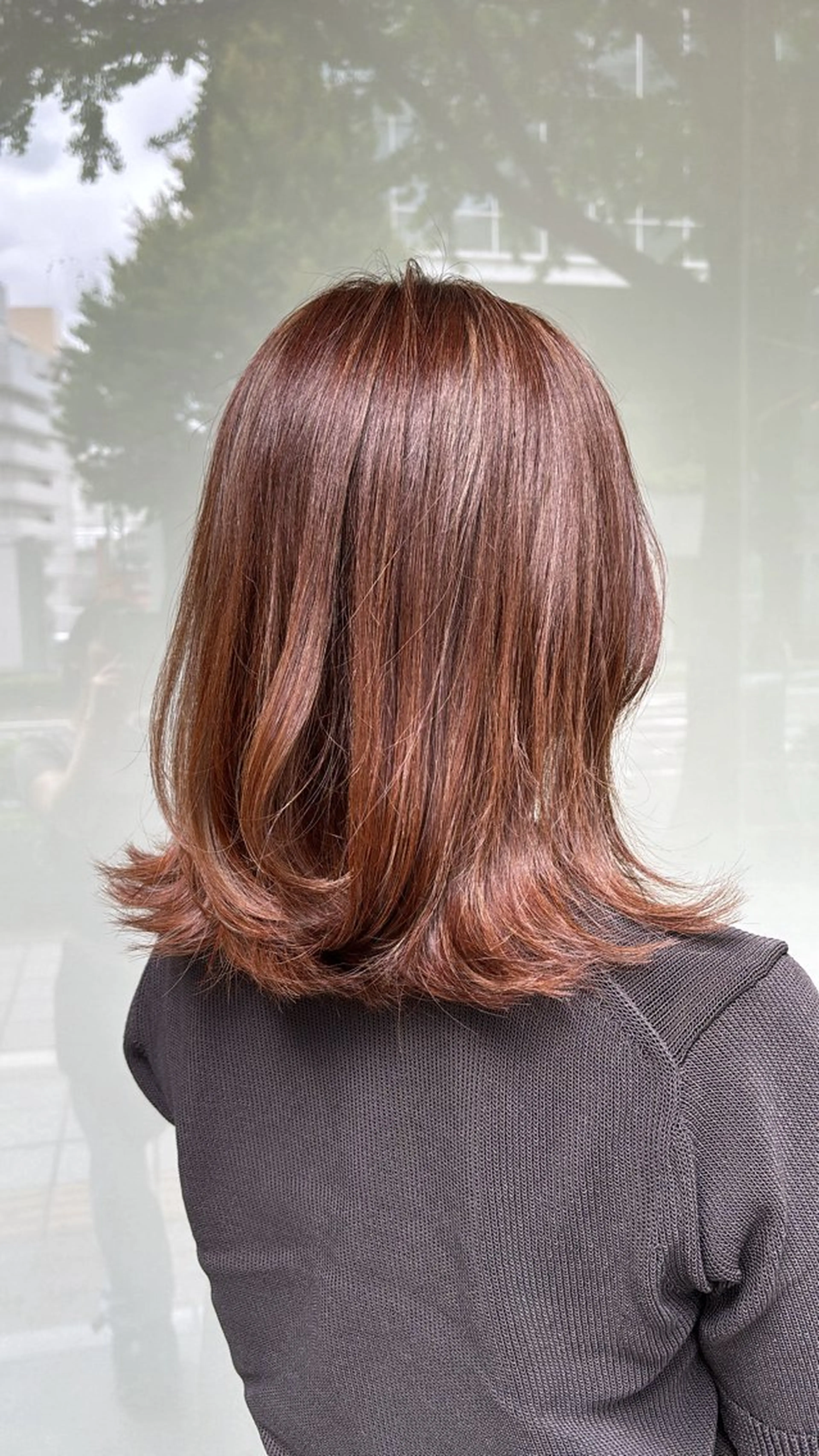 ミディアム カラー カット ヘアカラー 🍓ハイトーンカラー 🎀nene🍓のヘアスタイル