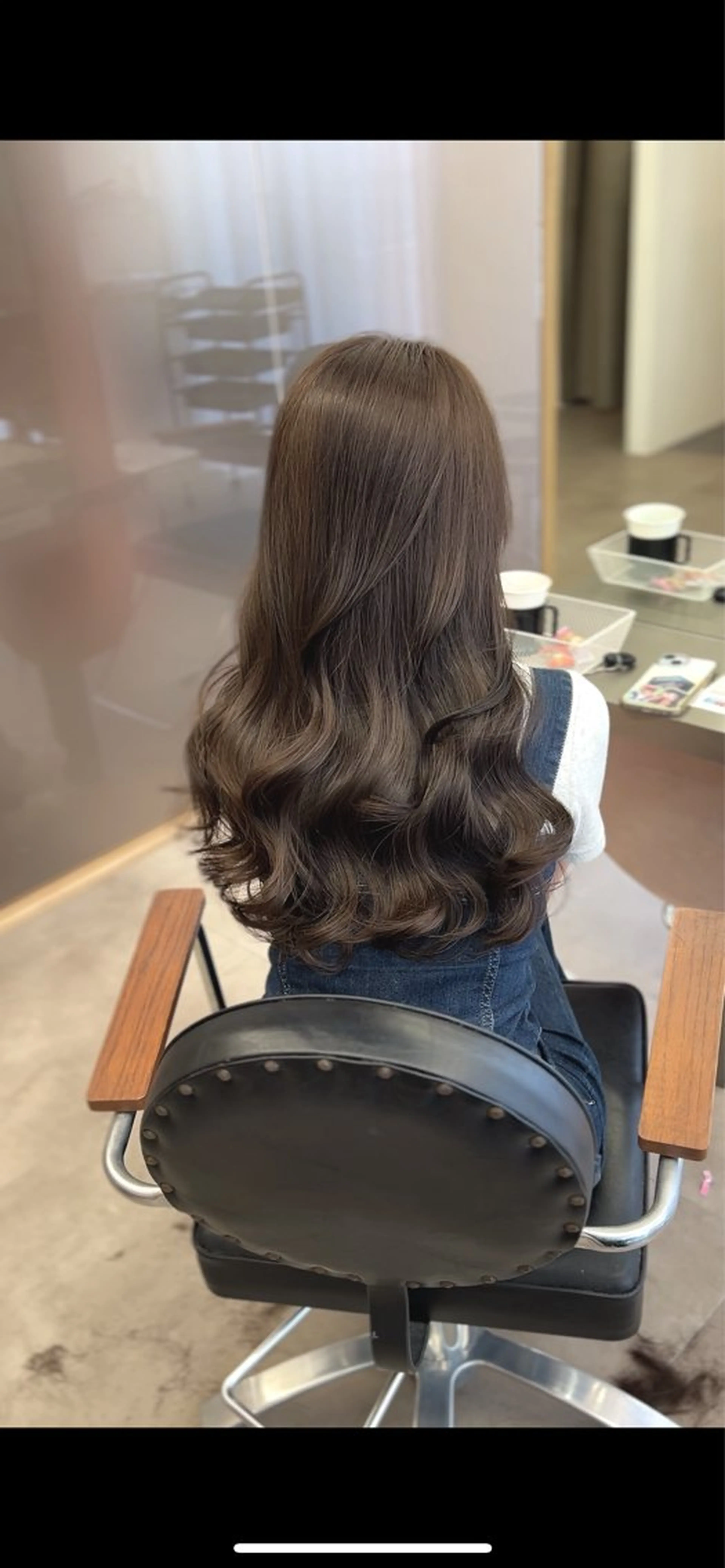 ロング カラー ヘアカラー 梅田/ベージュ／ 艶カラー／三宅空翔のヘアスタイル