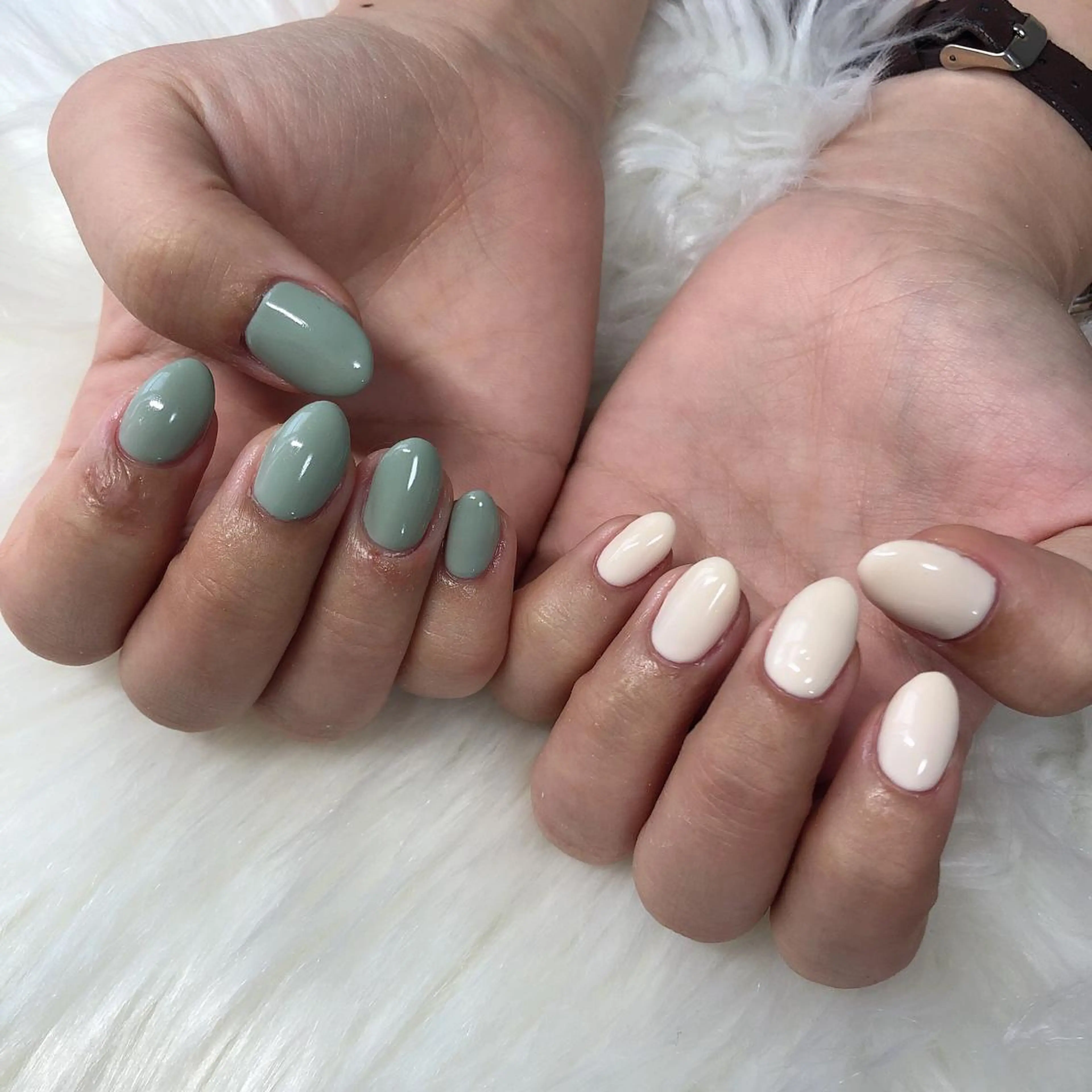 ネイル ハンドネイル 西岡 杏のネイルデザイン