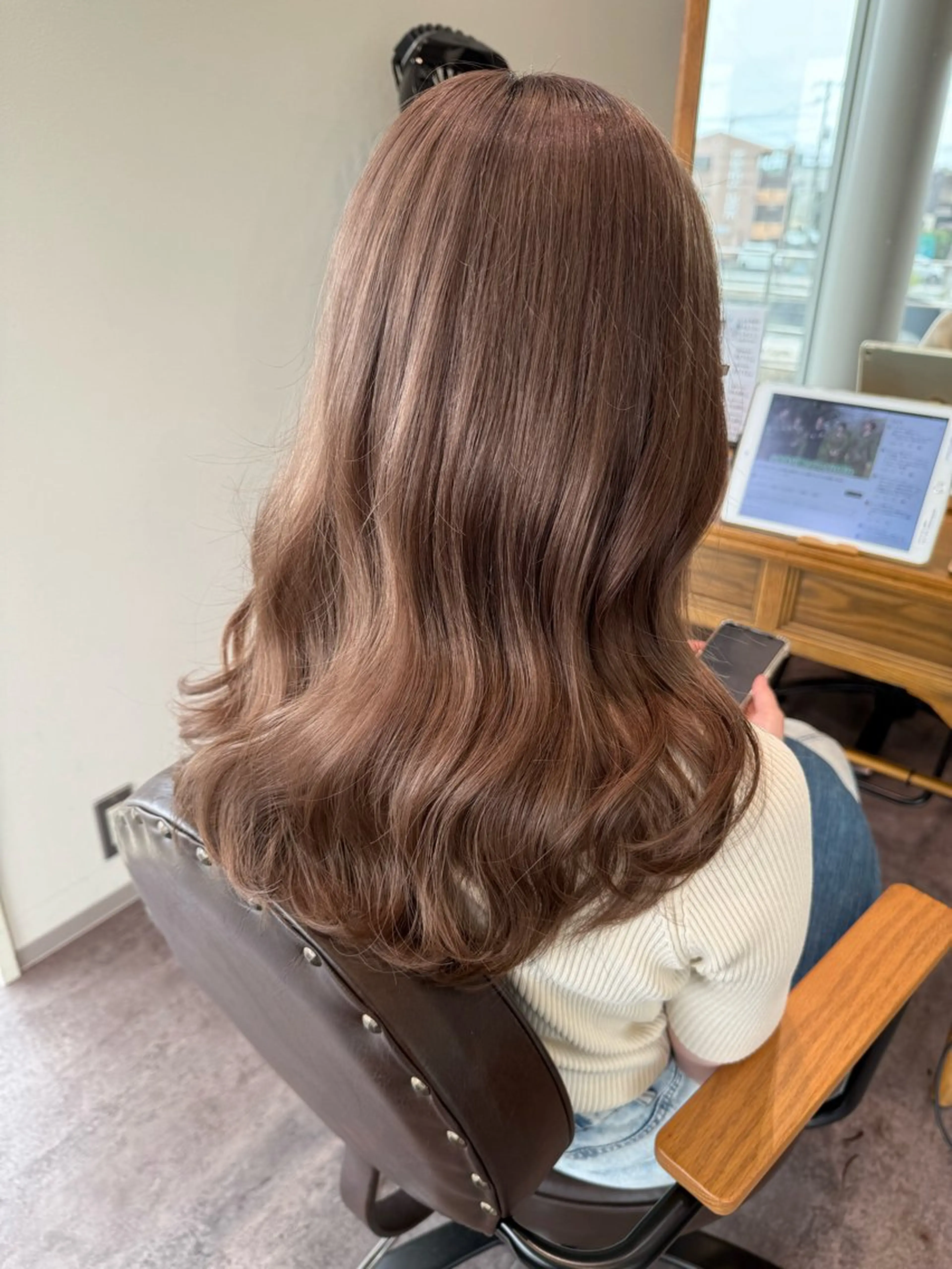 ロング カノエ下関熊野店 /スタッフモデルのヘアスタイル