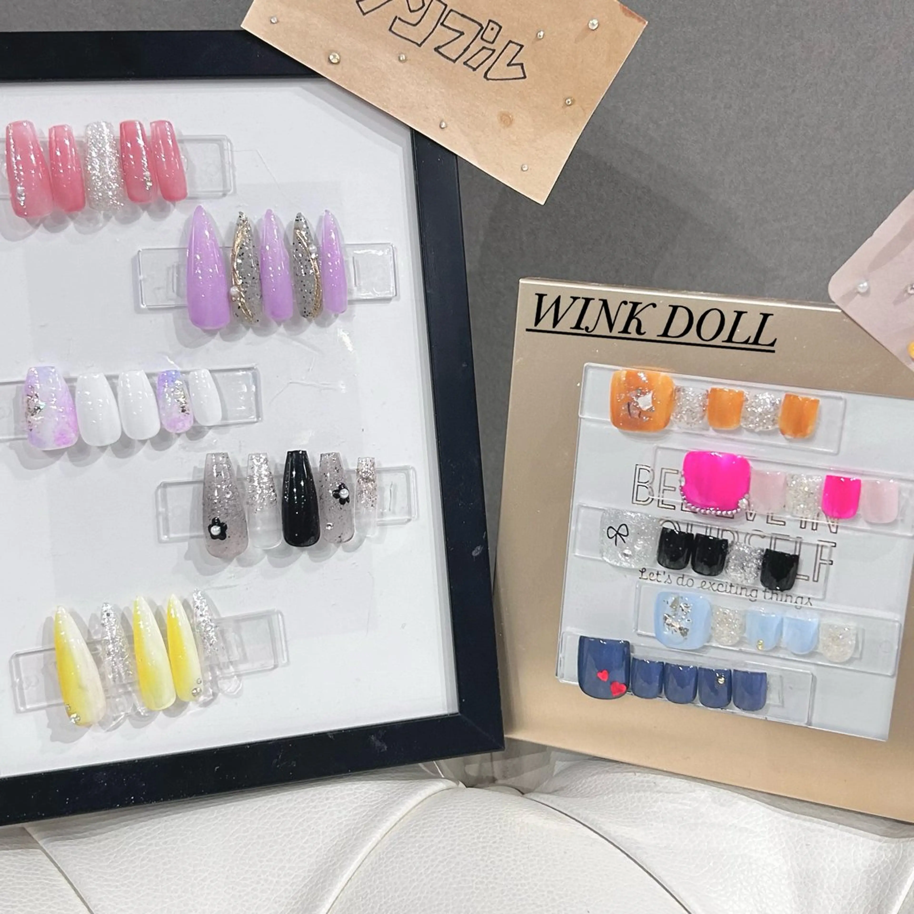 ネイル フットネイル WINK DOLL所属・WINK DOLL 🌹MIRAIのネイルデザイン