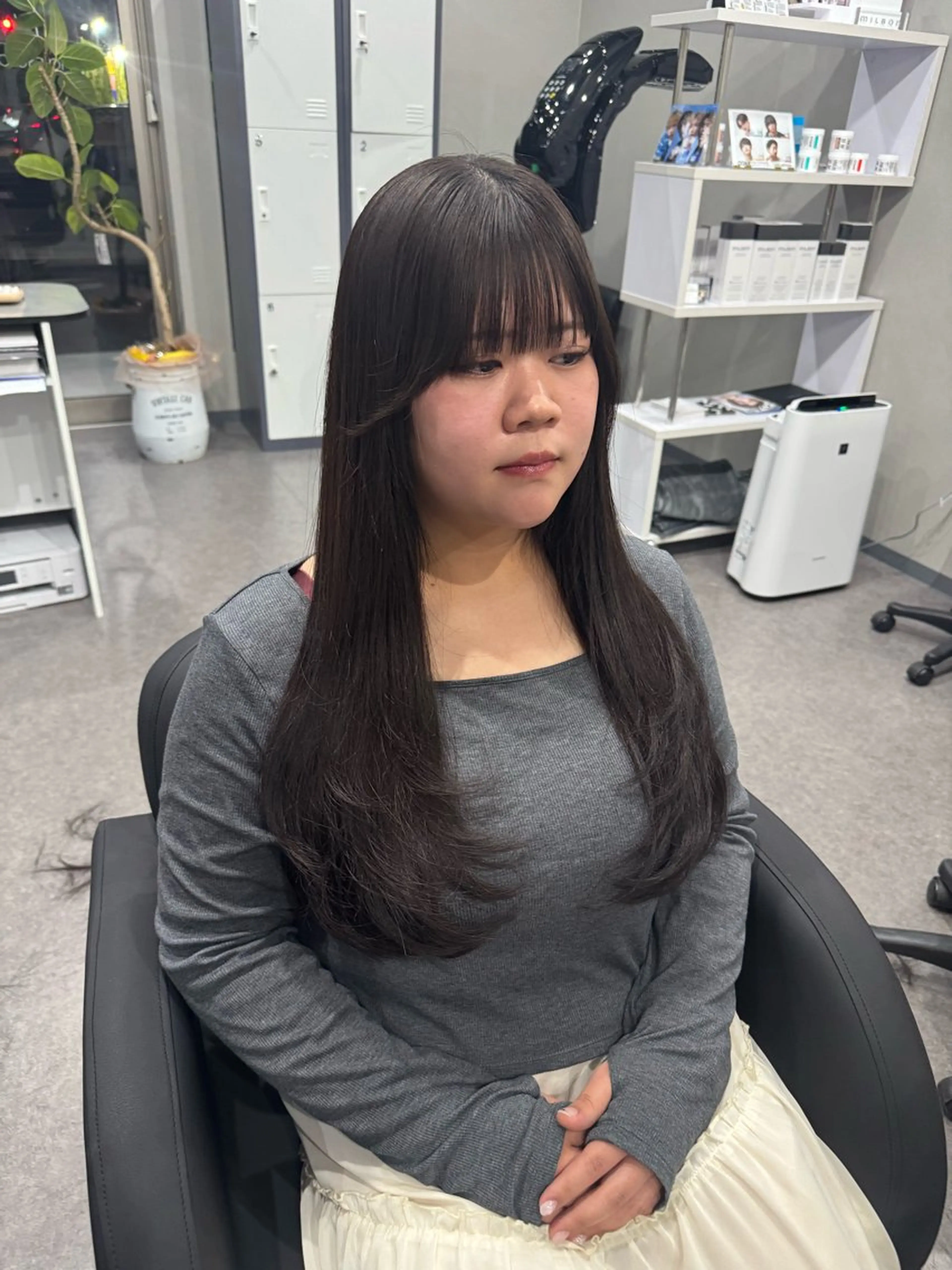 ロング 1st.hair.salon伊勢崎店所属・伊勢崎/似合せカット 🇰🇷KEIGO‪のヘアスタイル