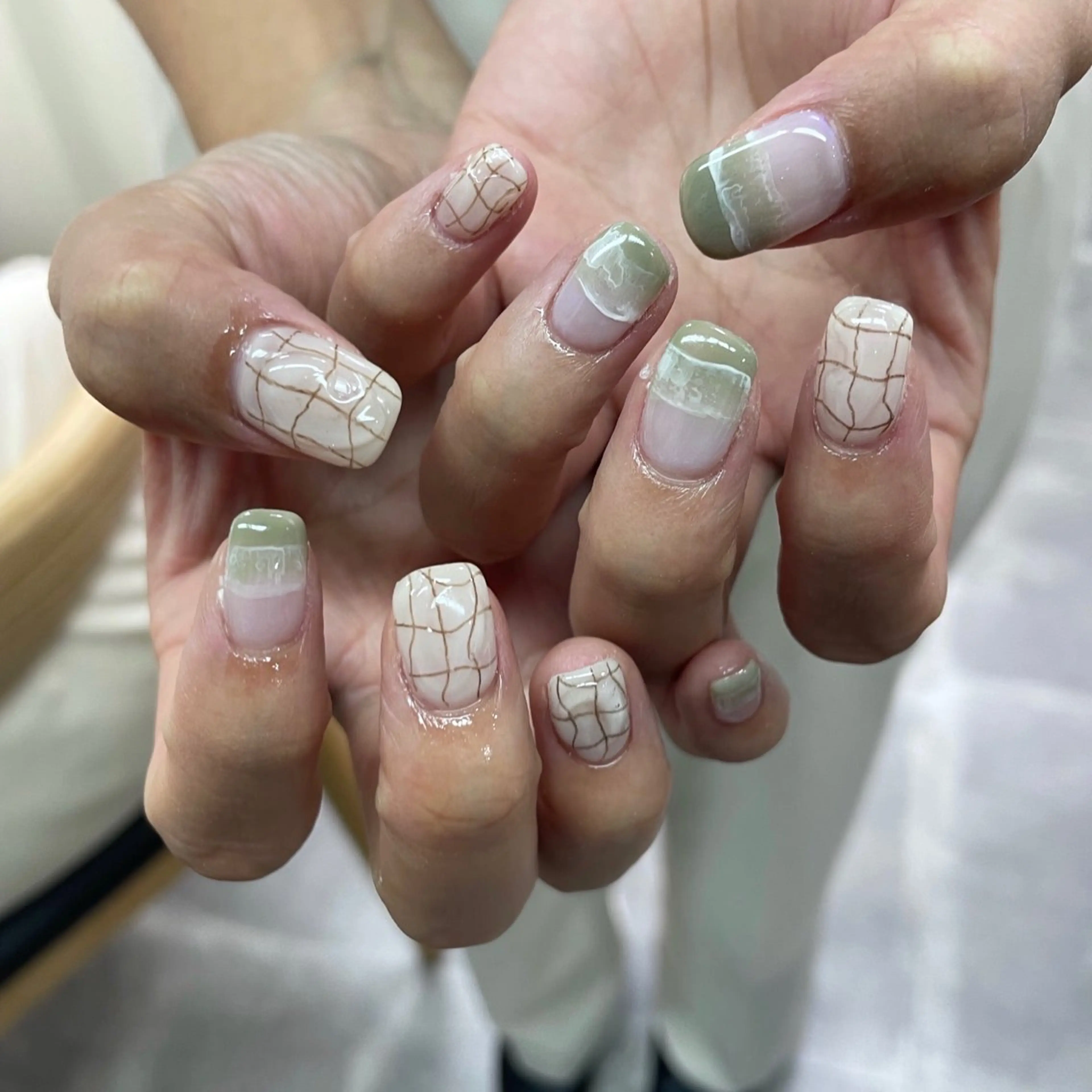 ネイル アートネイル ジェルネイル ニュアンスネイル スカルプネイル nailstudio eviz新宿店のネイルデザイン